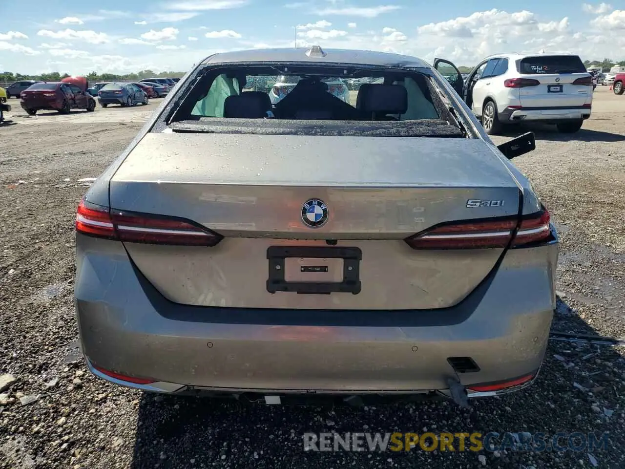 6 Photograph of a damaged car WBA43FJ01RCR69731 BMW 5 SERIES 2024