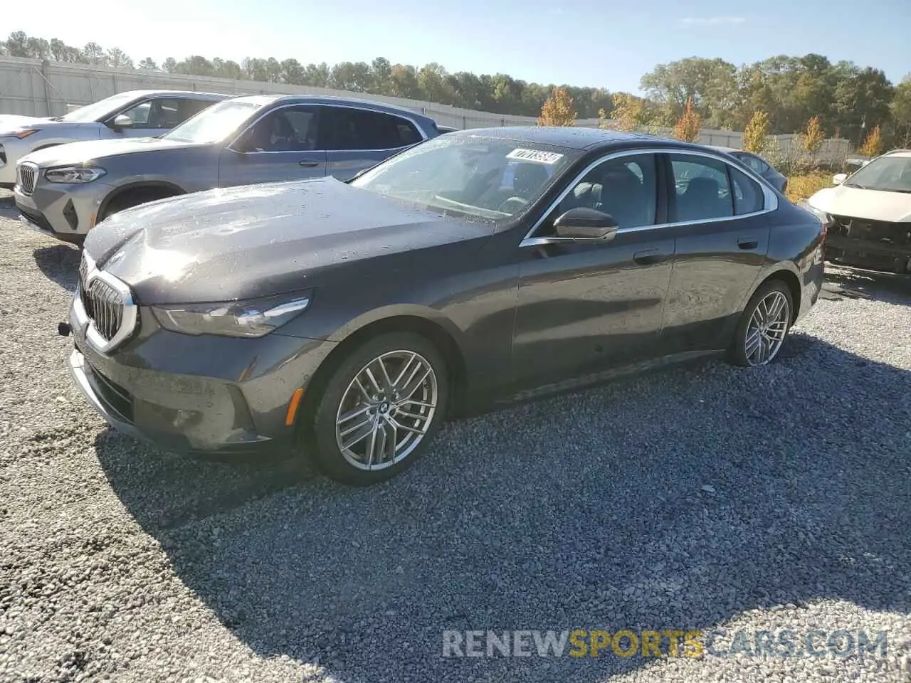 1 Photograph of a damaged car WBA43FJ01RCS39432 BMW 5 SERIES 2024