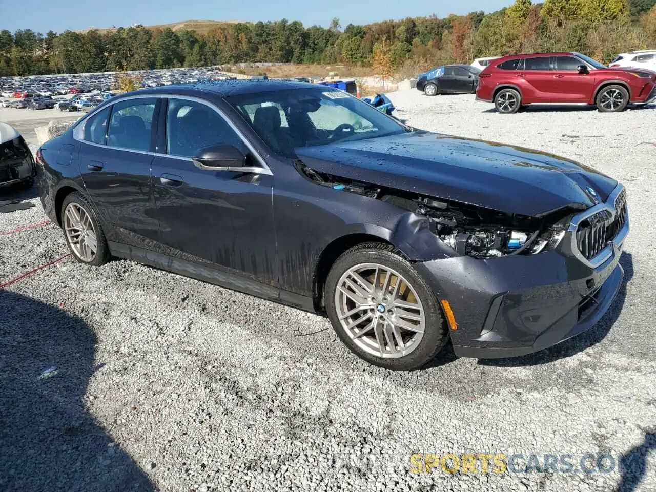 4 Photograph of a damaged car WBA43FJ01RCS39432 BMW 5 SERIES 2024