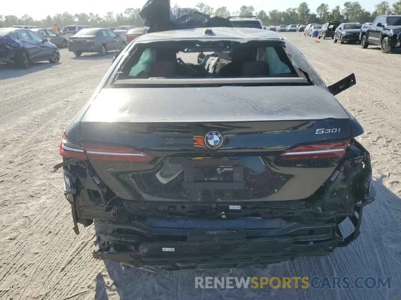 6 Photograph of a damaged car WBA43FJ04RCR87916 BMW 5 SERIES 2024