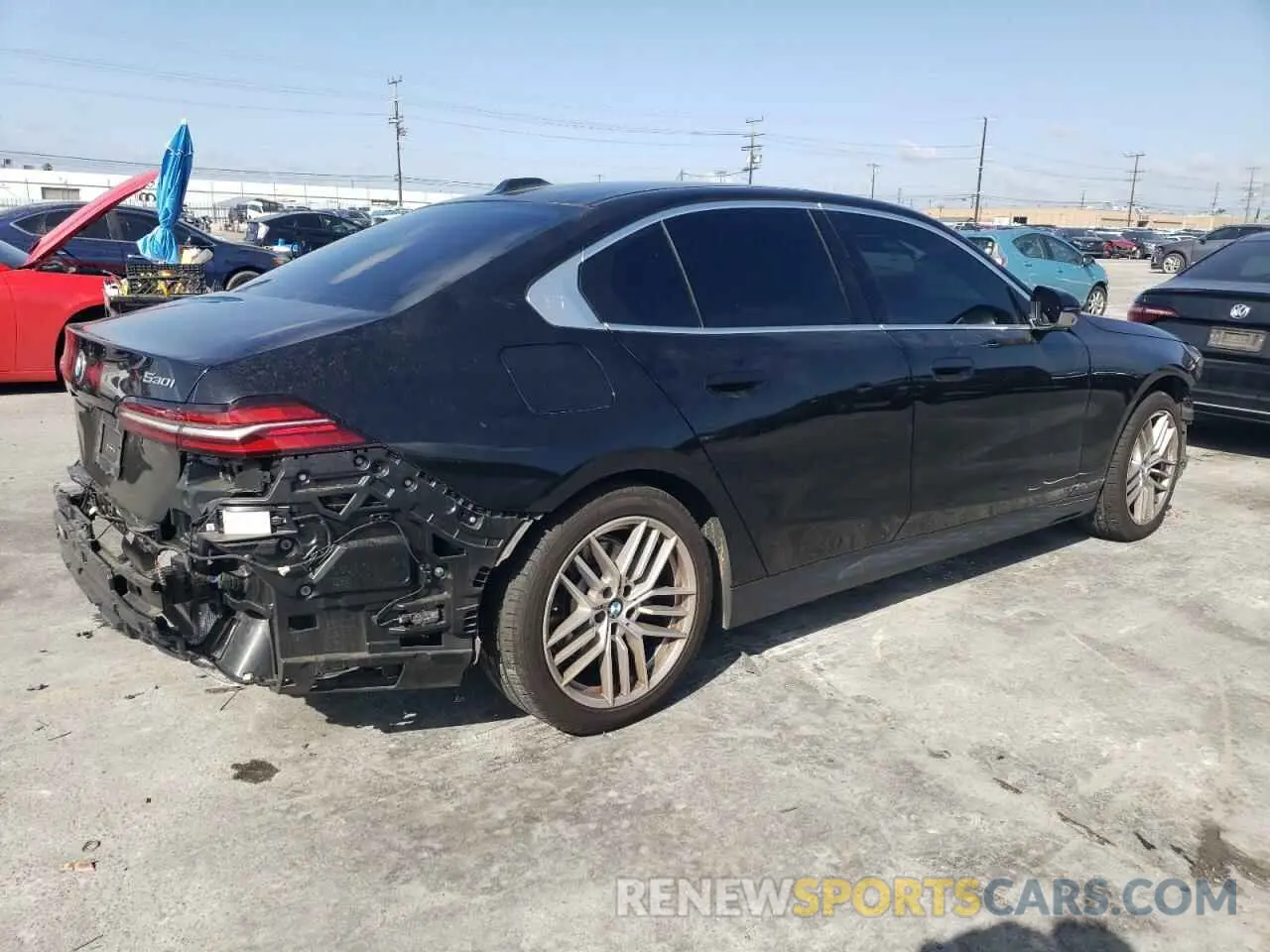 3 Photograph of a damaged car WBA43FJ08RCP78906 BMW 5 SERIES 2024