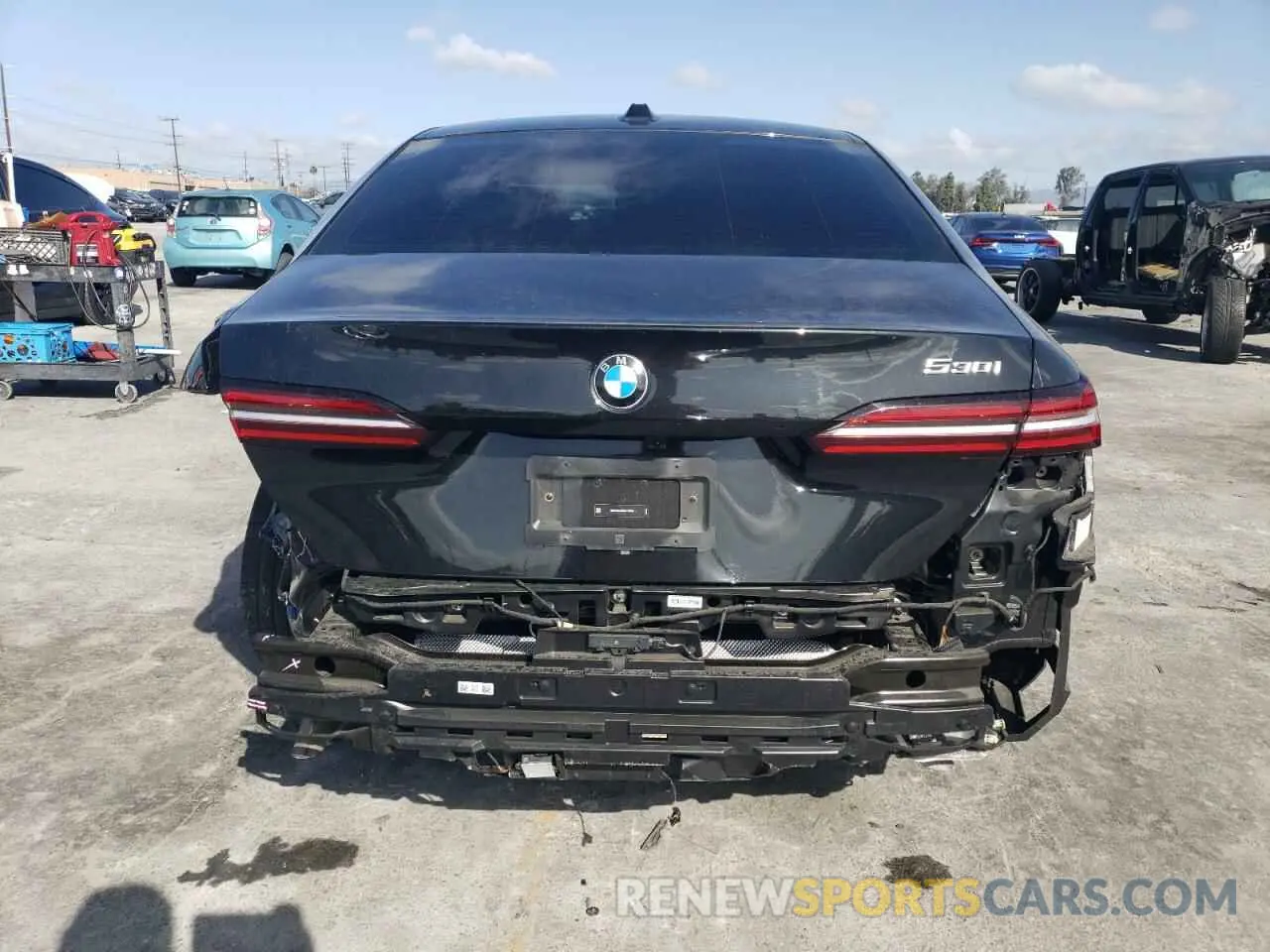 6 Photograph of a damaged car WBA43FJ08RCP78906 BMW 5 SERIES 2024