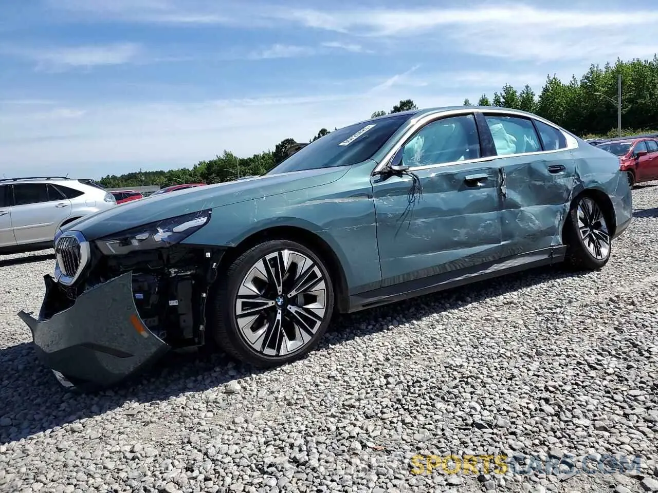 1 Photograph of a damaged car WBA43FJ0XRCR56606 BMW 5 SERIES 2024