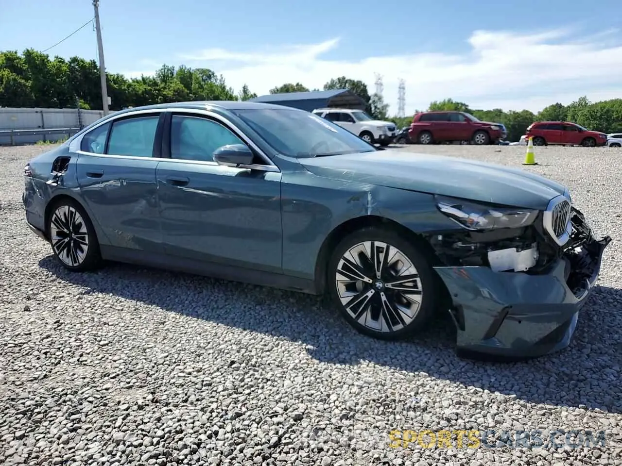 4 Photograph of a damaged car WBA43FJ0XRCR56606 BMW 5 SERIES 2024