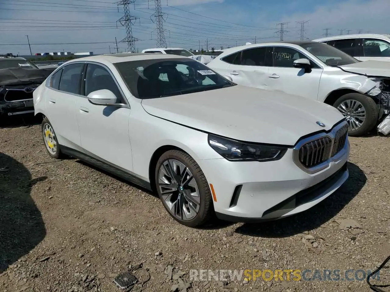 4 Photograph of a damaged car WBA53FJ00RCP20115 BMW 5 SERIES 2024