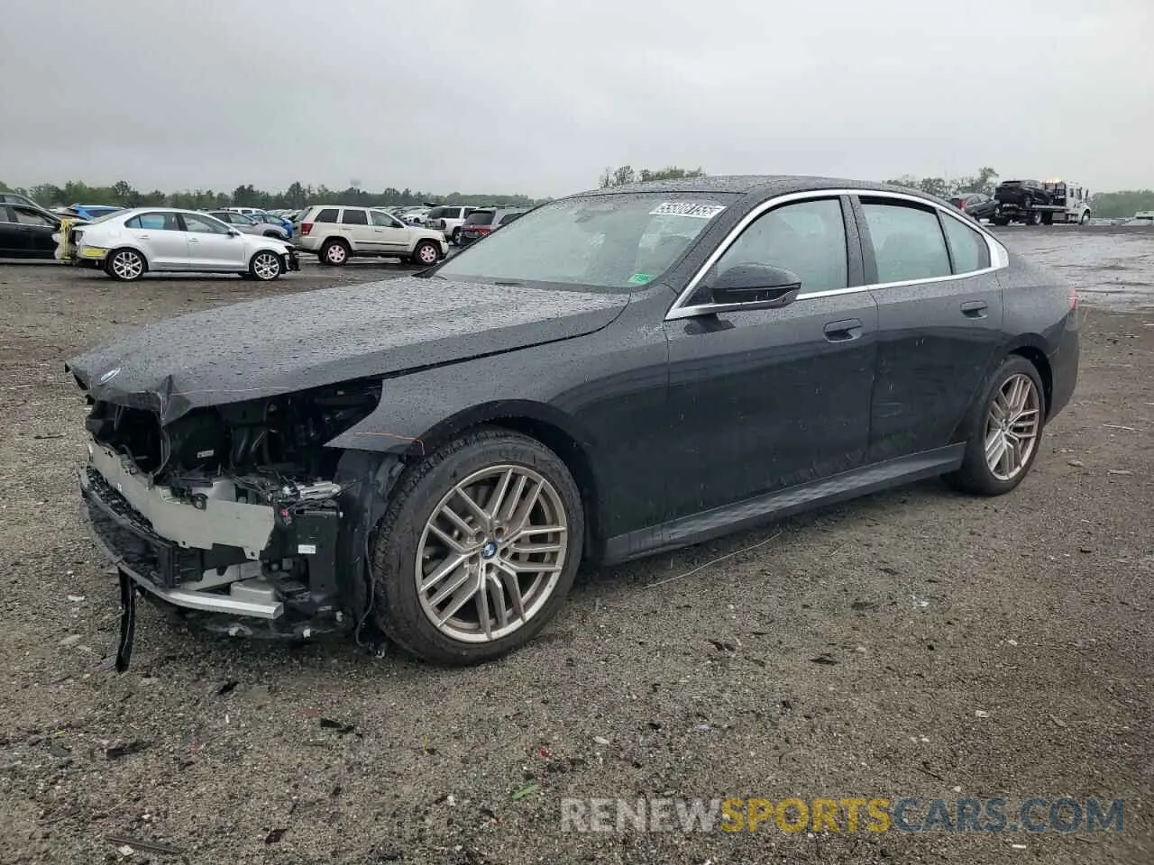 1 Photograph of a damaged car WBA53FJ01RCP86088 BMW 5 SERIES 2024