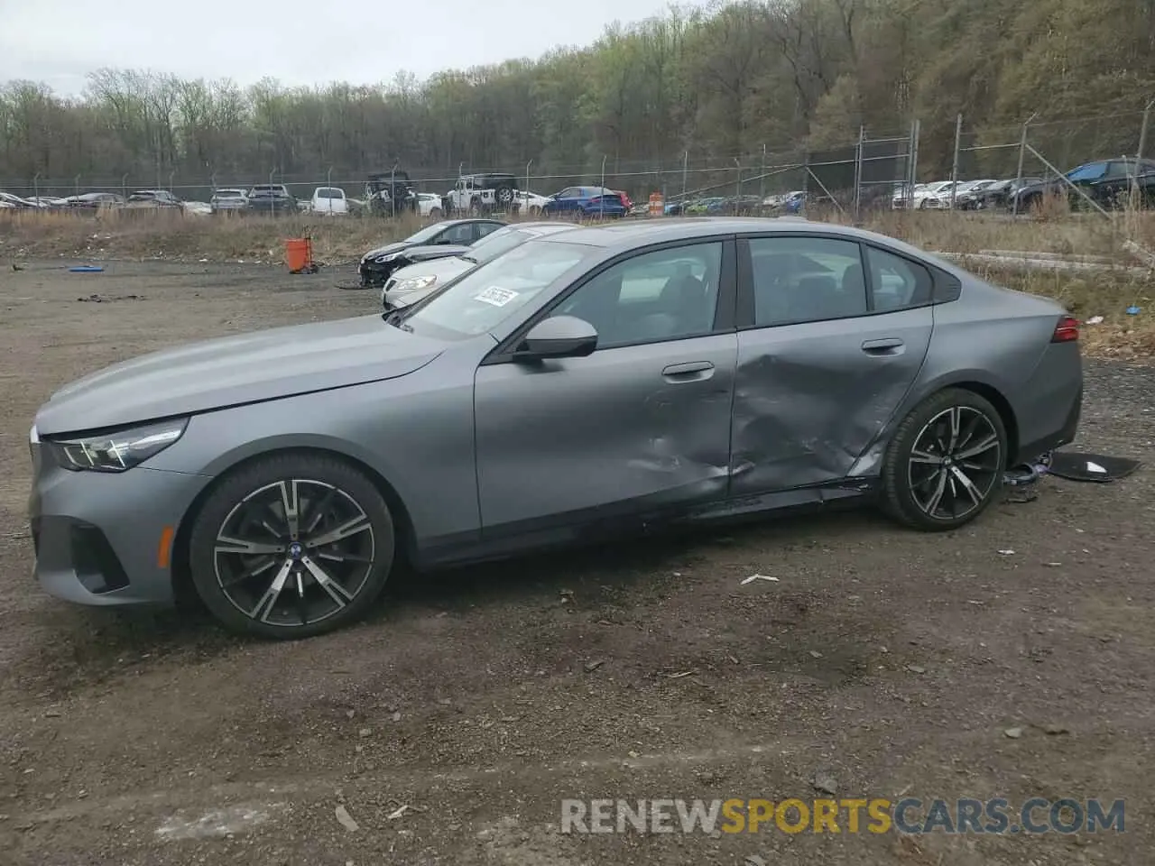 1 Photograph of a damaged car WBA53FJ03RCS21213 BMW 5 SERIES 2024