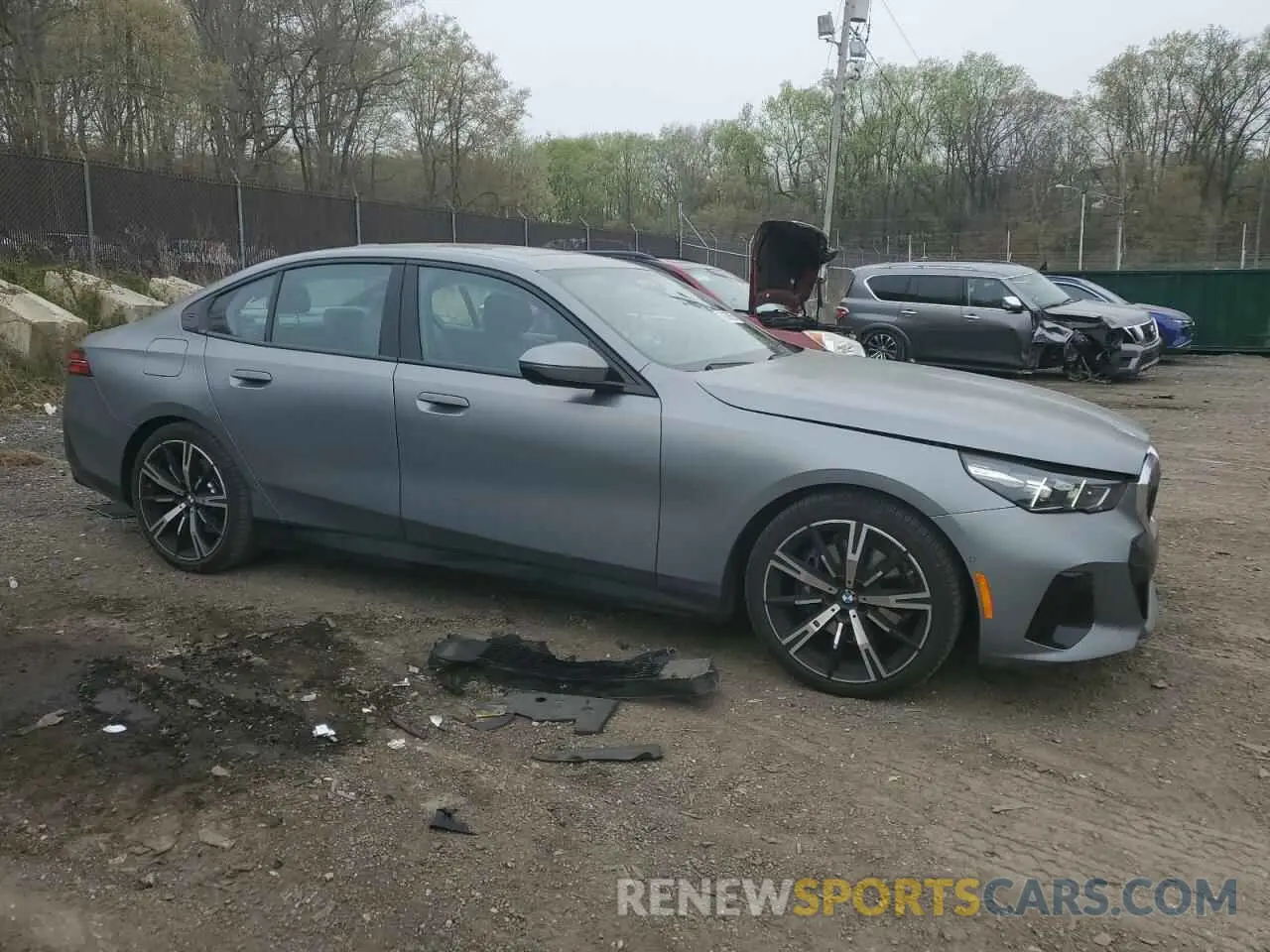 4 Photograph of a damaged car WBA53FJ03RCS21213 BMW 5 SERIES 2024