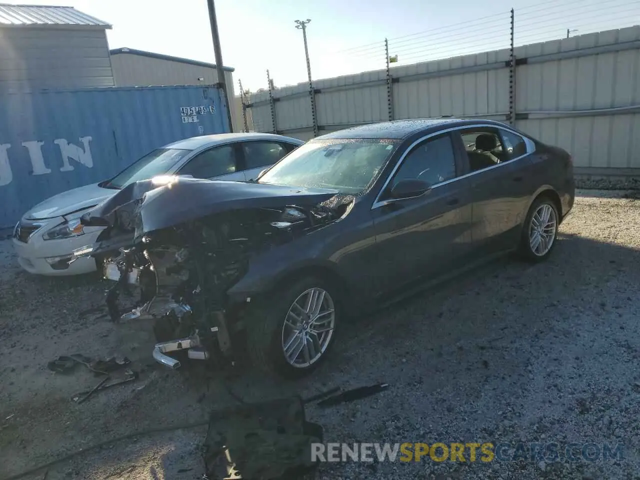 1 Photograph of a damaged car WBA53FJ03RCS60268 BMW 5 SERIES 2024