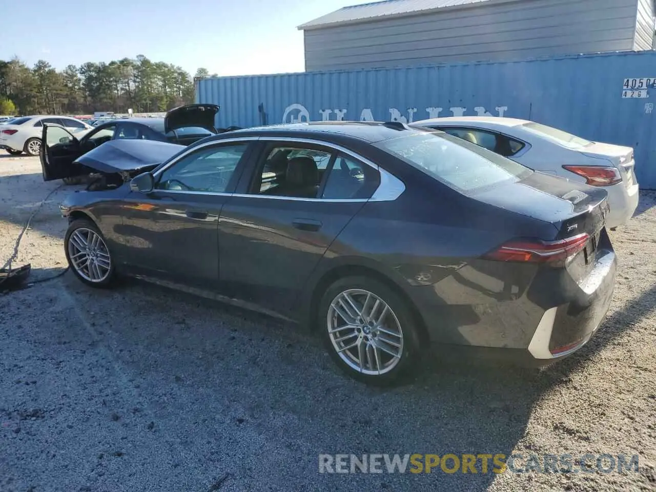 2 Photograph of a damaged car WBA53FJ03RCS60268 BMW 5 SERIES 2024
