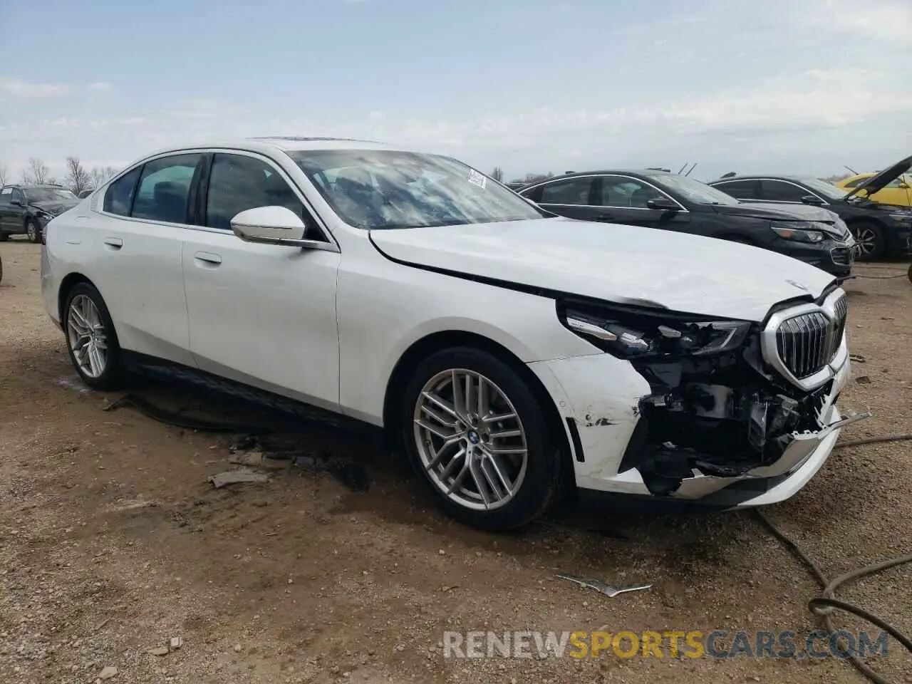 4 Photograph of a damaged car WBA53FJ04RCS47707 BMW 5 SERIES 2024