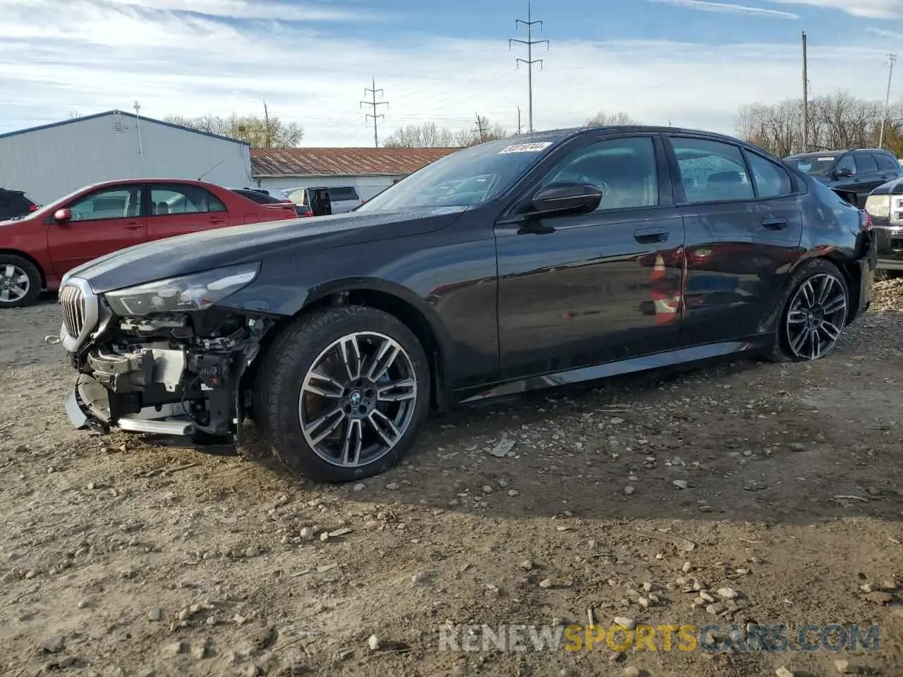 1 Photograph of a damaged car WBA53FJ07RCS03474 BMW 5 SERIES 2024