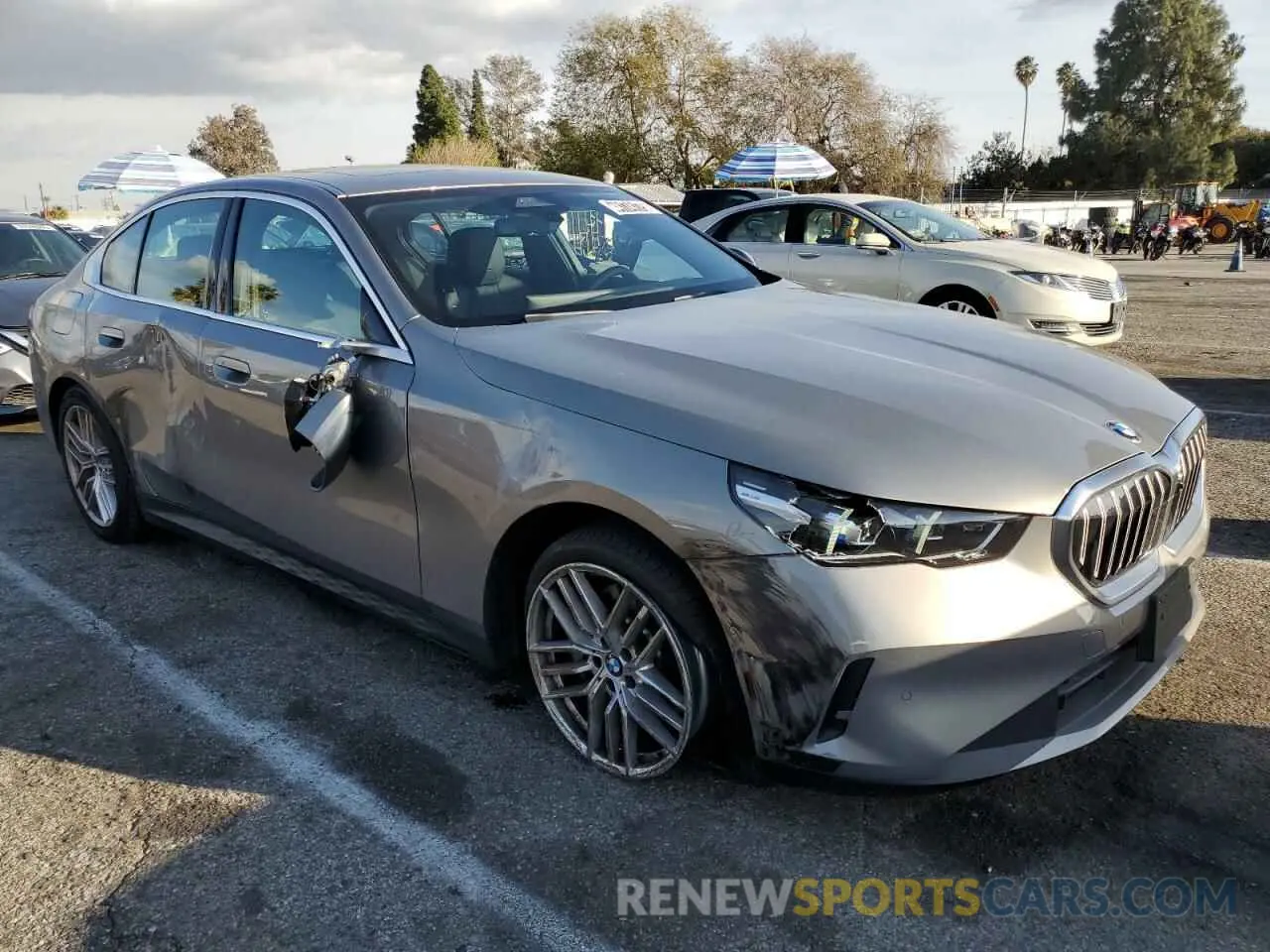 4 Photograph of a damaged car WBA53FJ07RCS33753 BMW 5 SERIES 2024