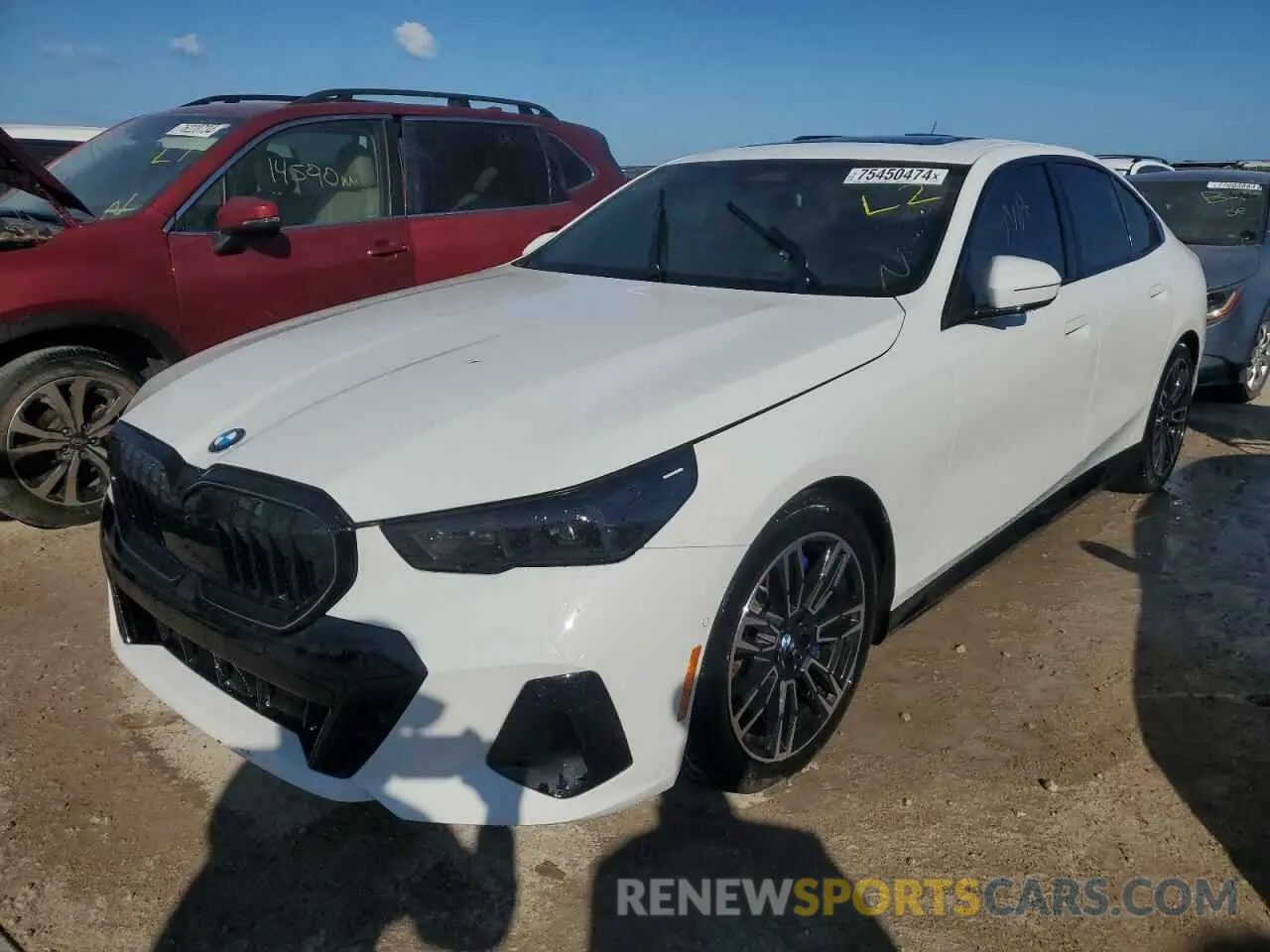 1 Photograph of a damaged car WBA63FJ00RCS54173 BMW 5 SERIES 2024