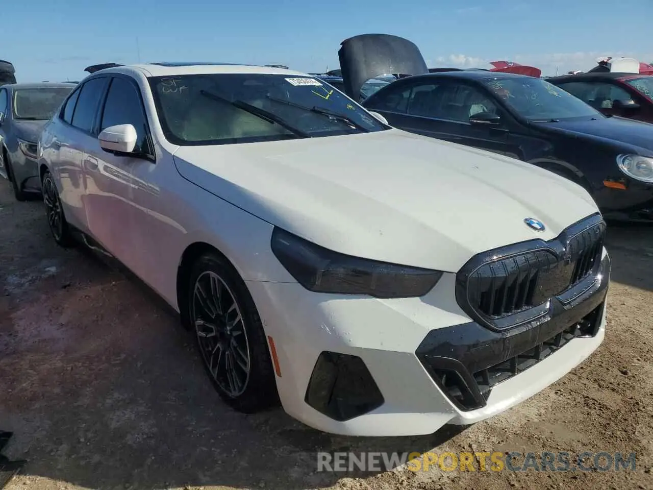 4 Photograph of a damaged car WBA63FJ00RCS54173 BMW 5 SERIES 2024