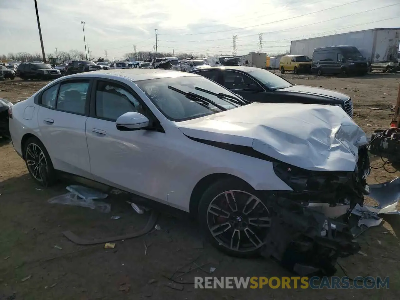 4 Photograph of a damaged car WBA63FJ08RCS27531 BMW 5 SERIES 2024