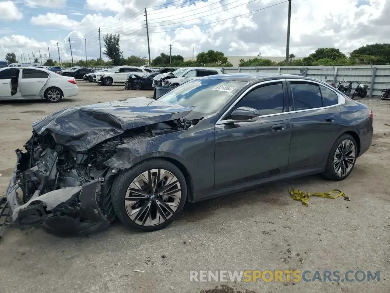 1 Photograph of a damaged car WBA63FJ0XRCR17779 BMW 5 SERIES 2024