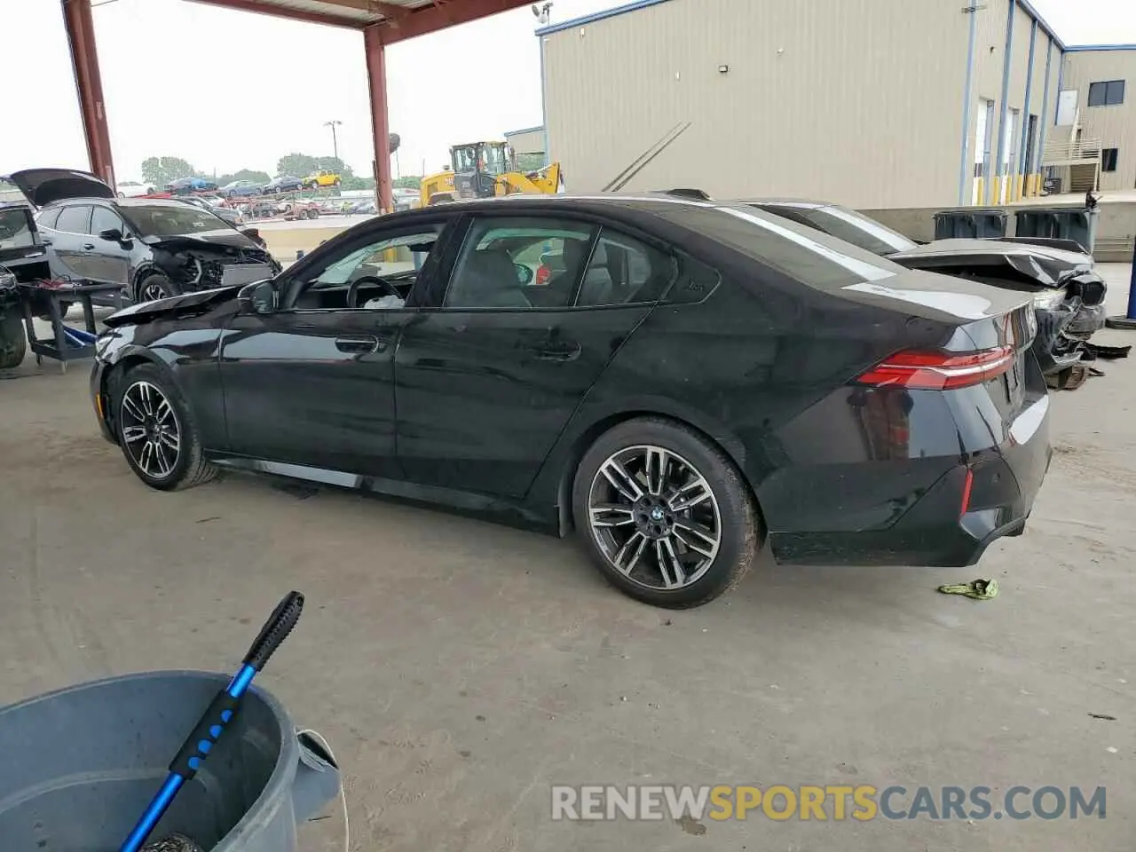 2 Photograph of a damaged car WBA43FJ06SCT74637 BMW 5 SERIES 2025