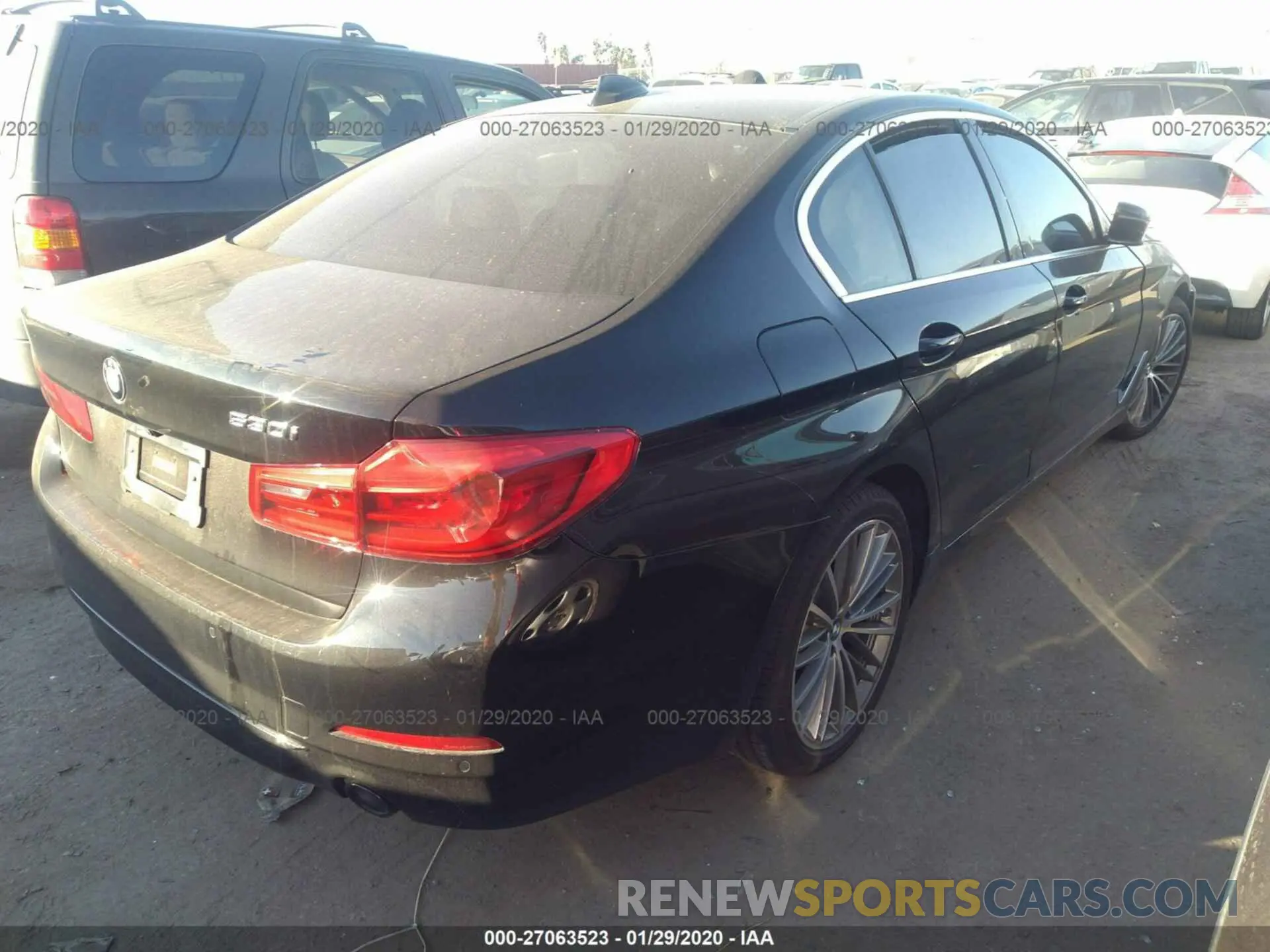 4 Photograph of a damaged car WBAJA5C57KWW29967 BMW 530 2019