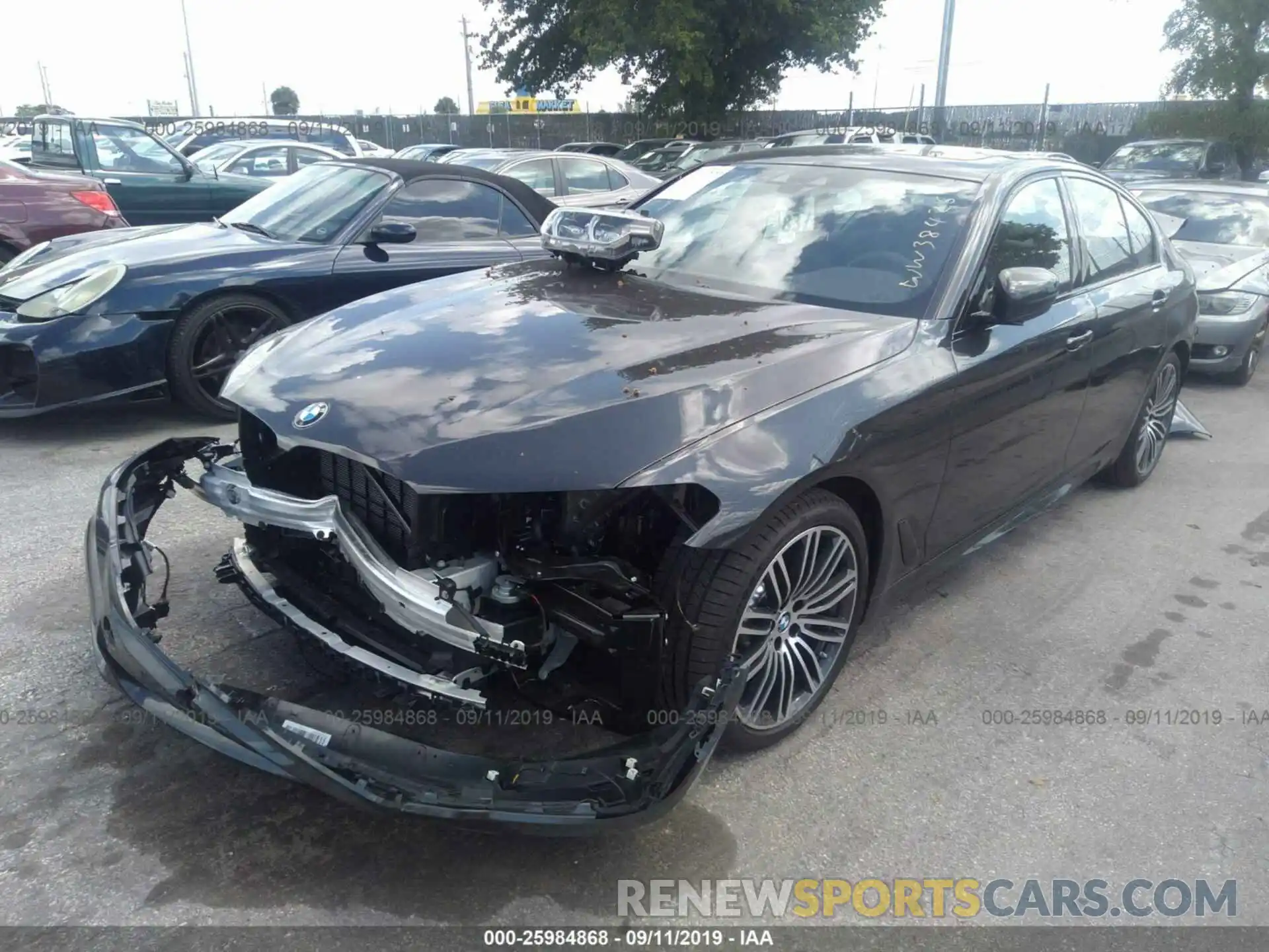 2 Photograph of a damaged car WBAJA5C57KWW38426 BMW 530 2019