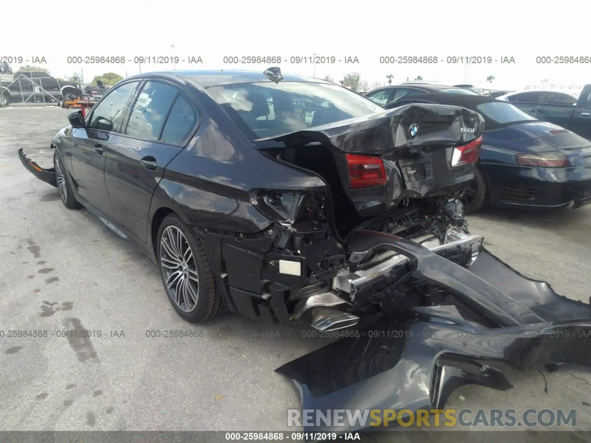 3 Photograph of a damaged car WBAJA5C57KWW38426 BMW 530 2019