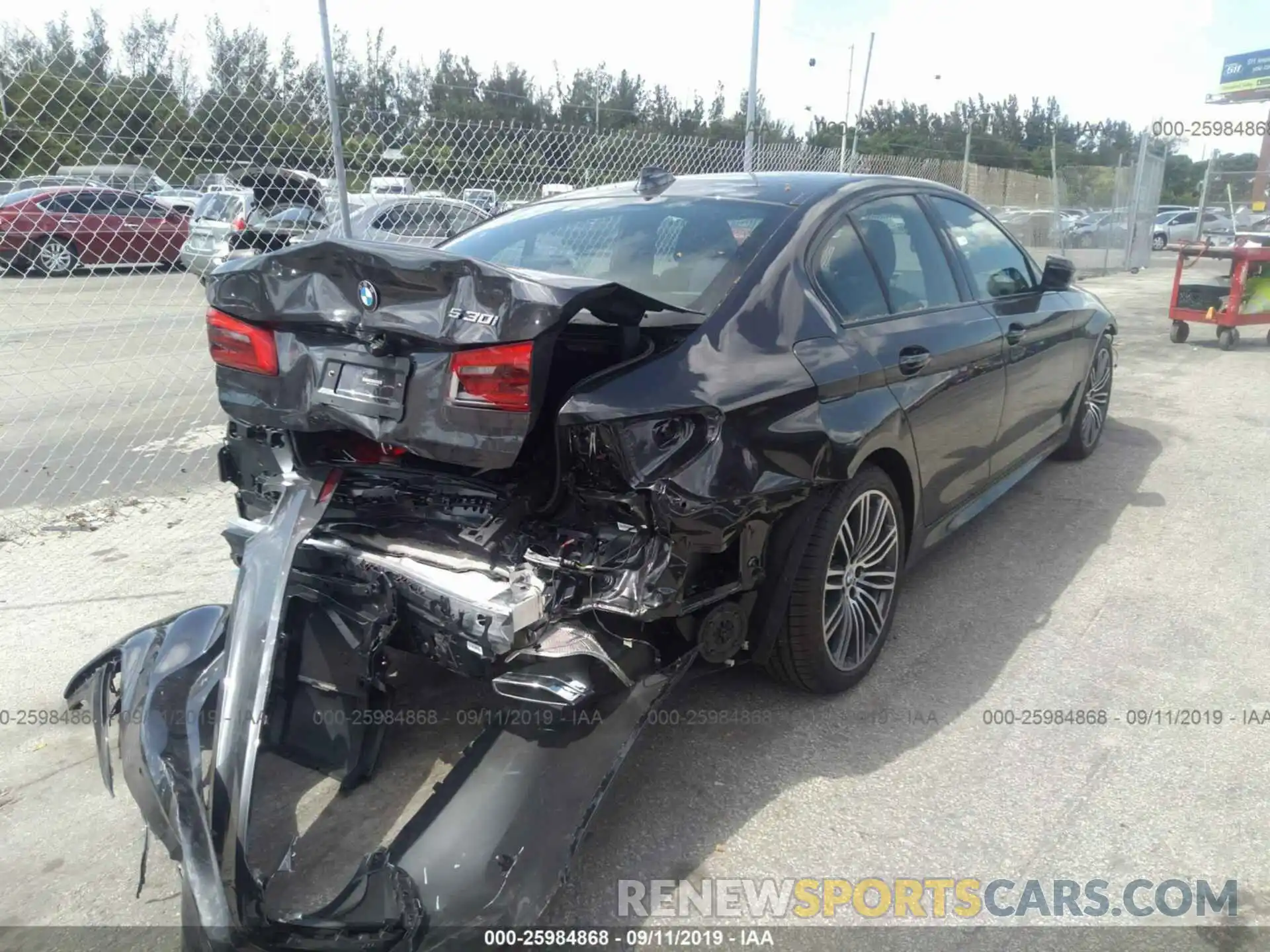 4 Photograph of a damaged car WBAJA5C57KWW38426 BMW 530 2019