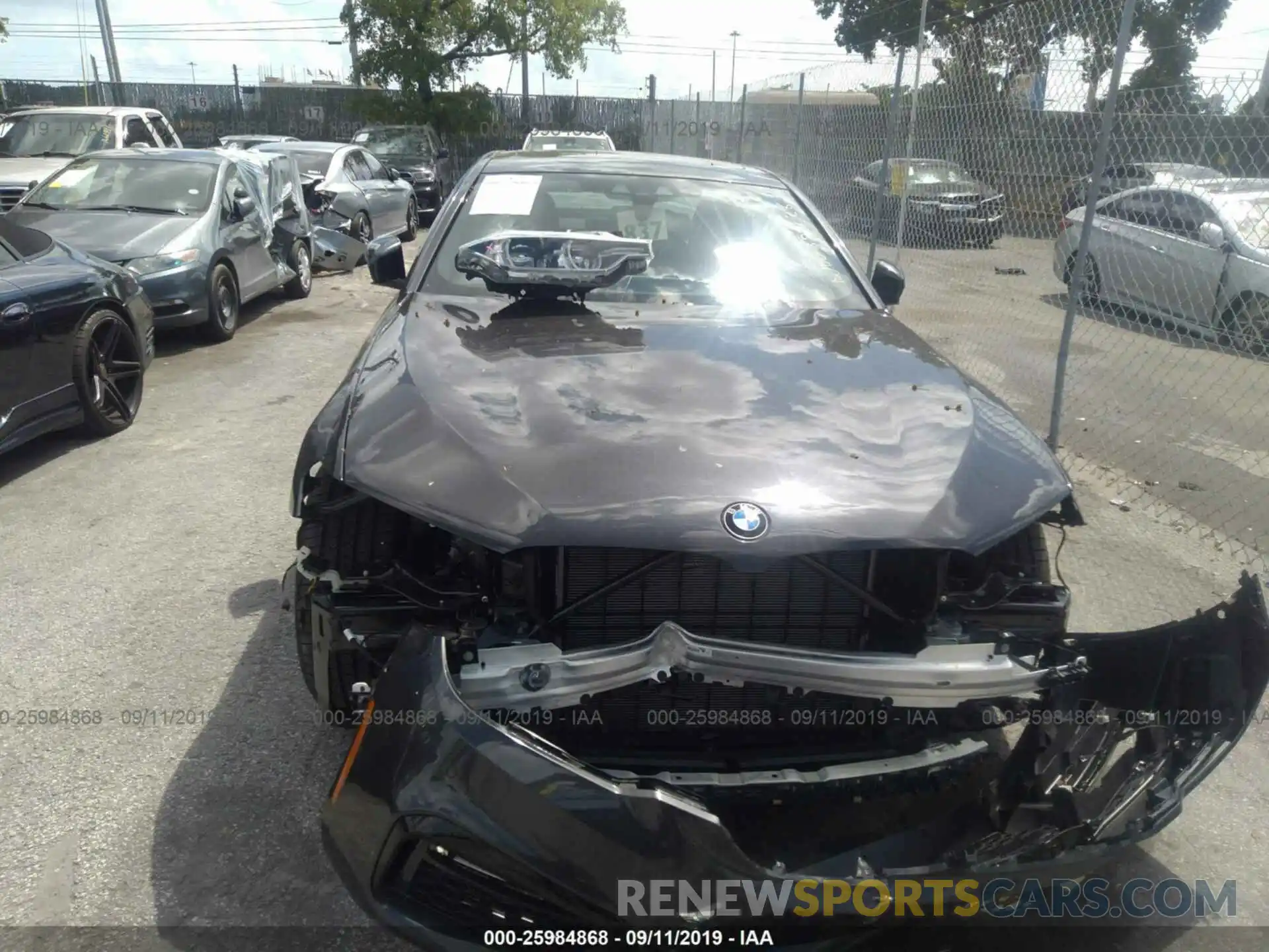 6 Photograph of a damaged car WBAJA5C57KWW38426 BMW 530 2019