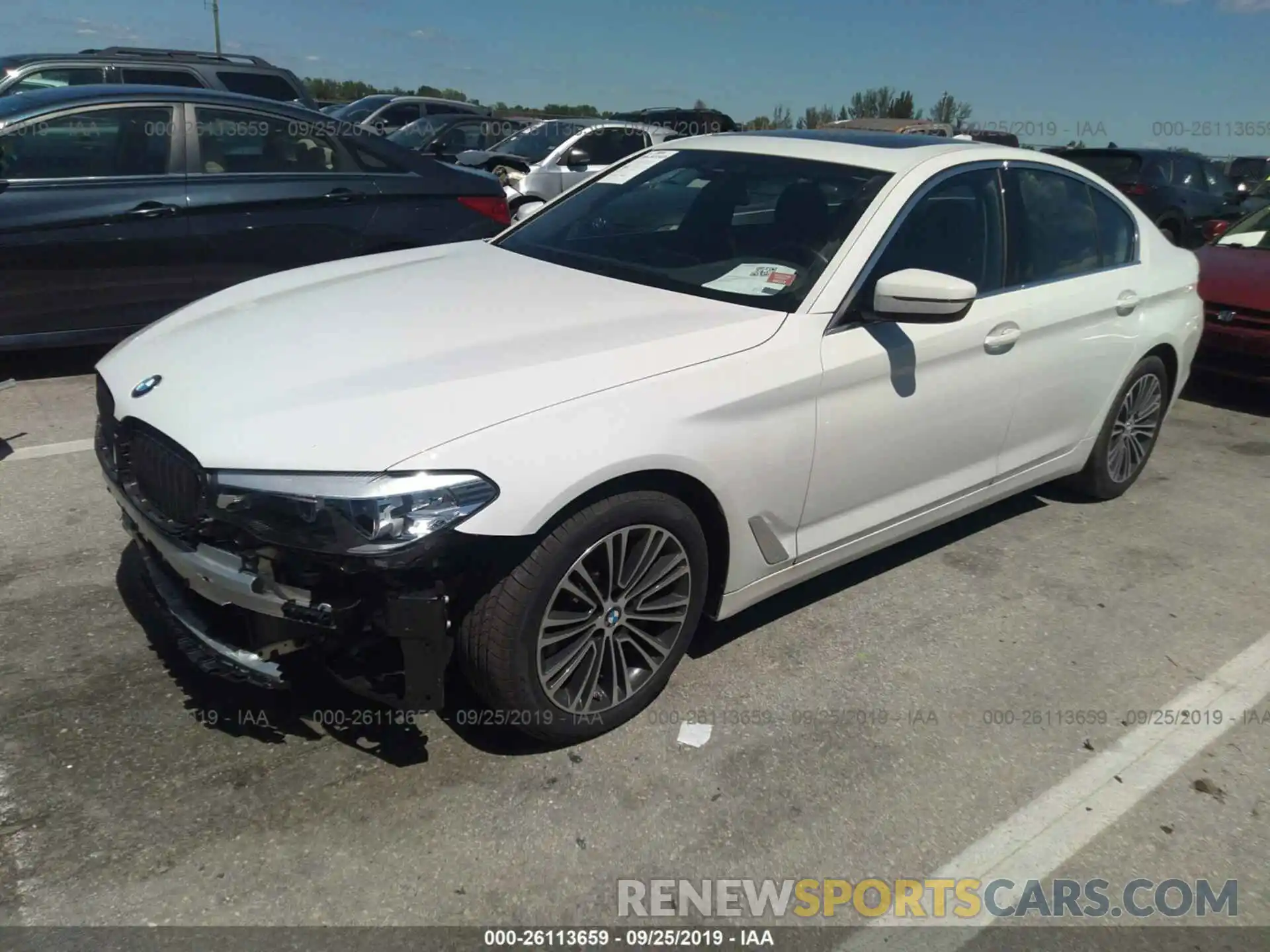 2 Photograph of a damaged car WBAJA5C5XKWW09213 BMW 530 2019