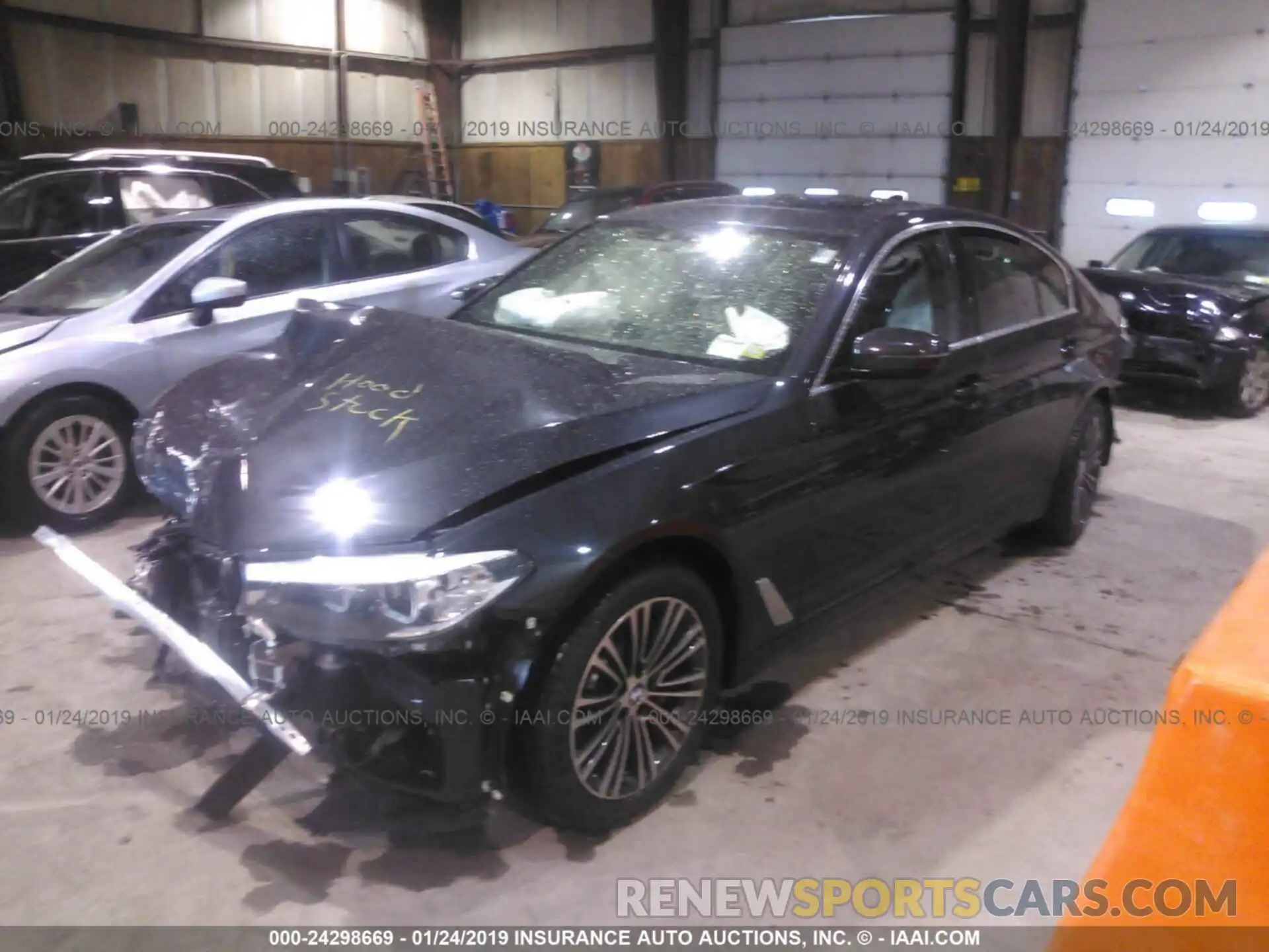 2 Photograph of a damaged car WBAJA7C50KG909994 BMW 530 2019