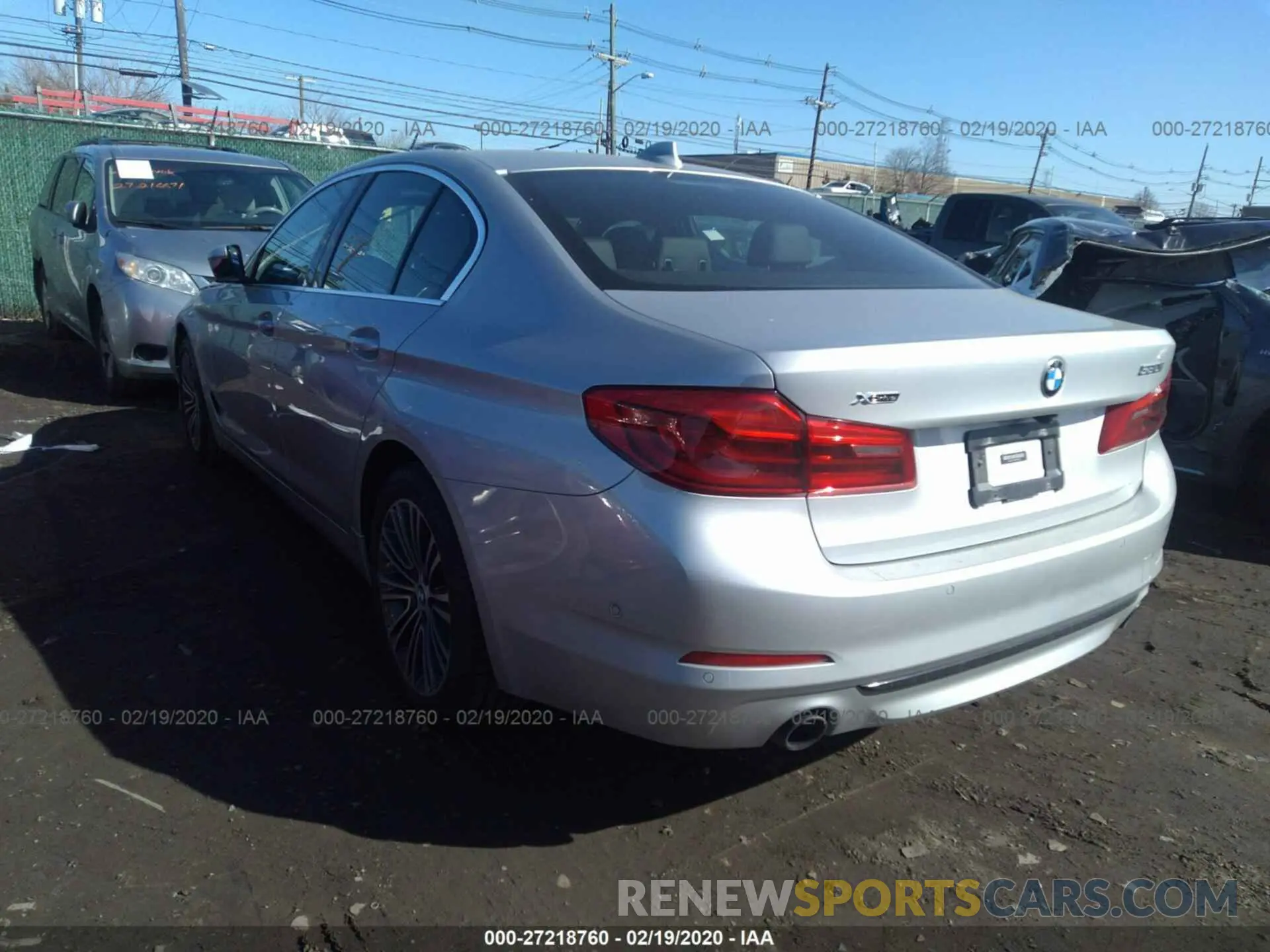 3 Photograph of a damaged car WBAJA7C50KWW06994 BMW 530 2019