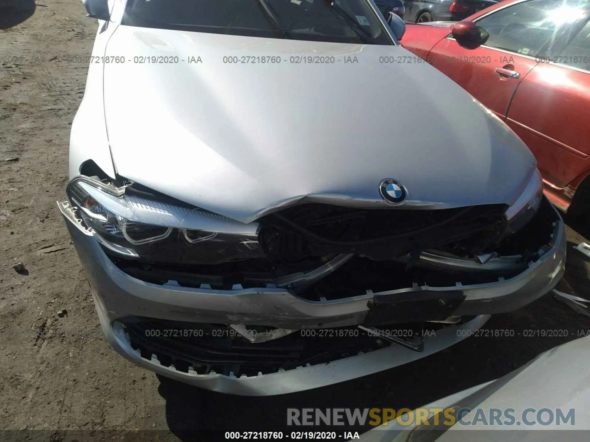 6 Photograph of a damaged car WBAJA7C50KWW06994 BMW 530 2019