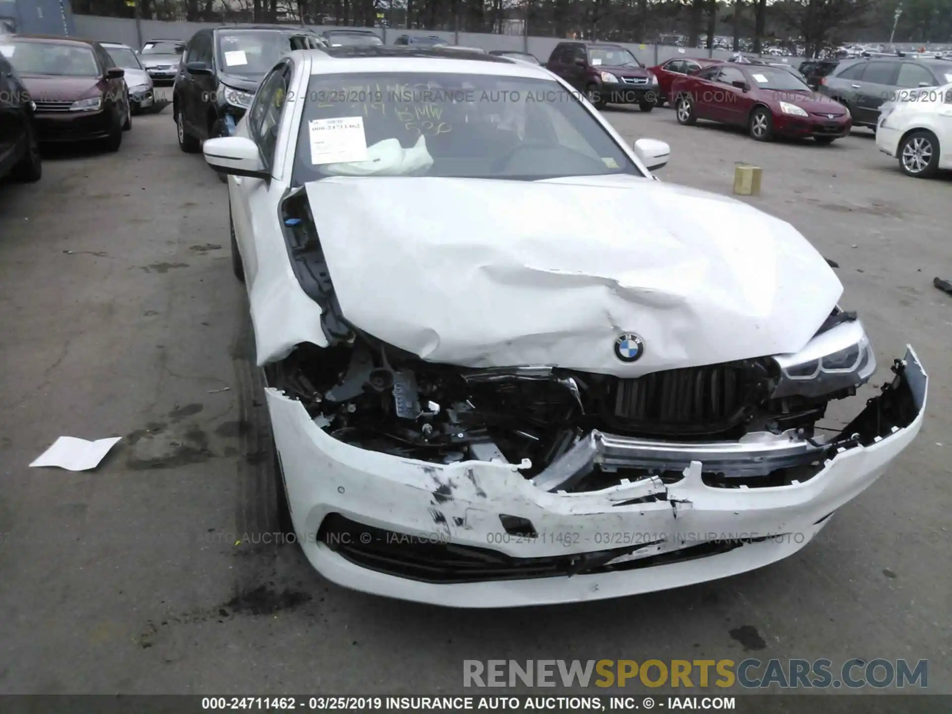 6 Photograph of a damaged car WBAJA7C57KWW08502 BMW 530 2019