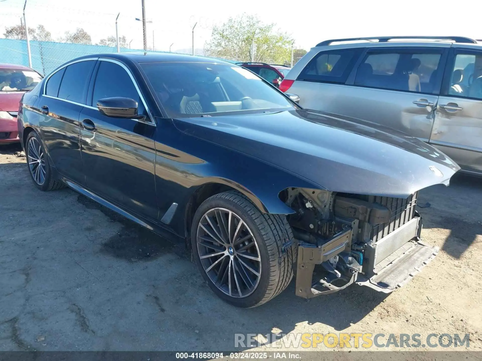 1 Photograph of a damaged car WBA53BH00NWX85098 BMW 530 2022