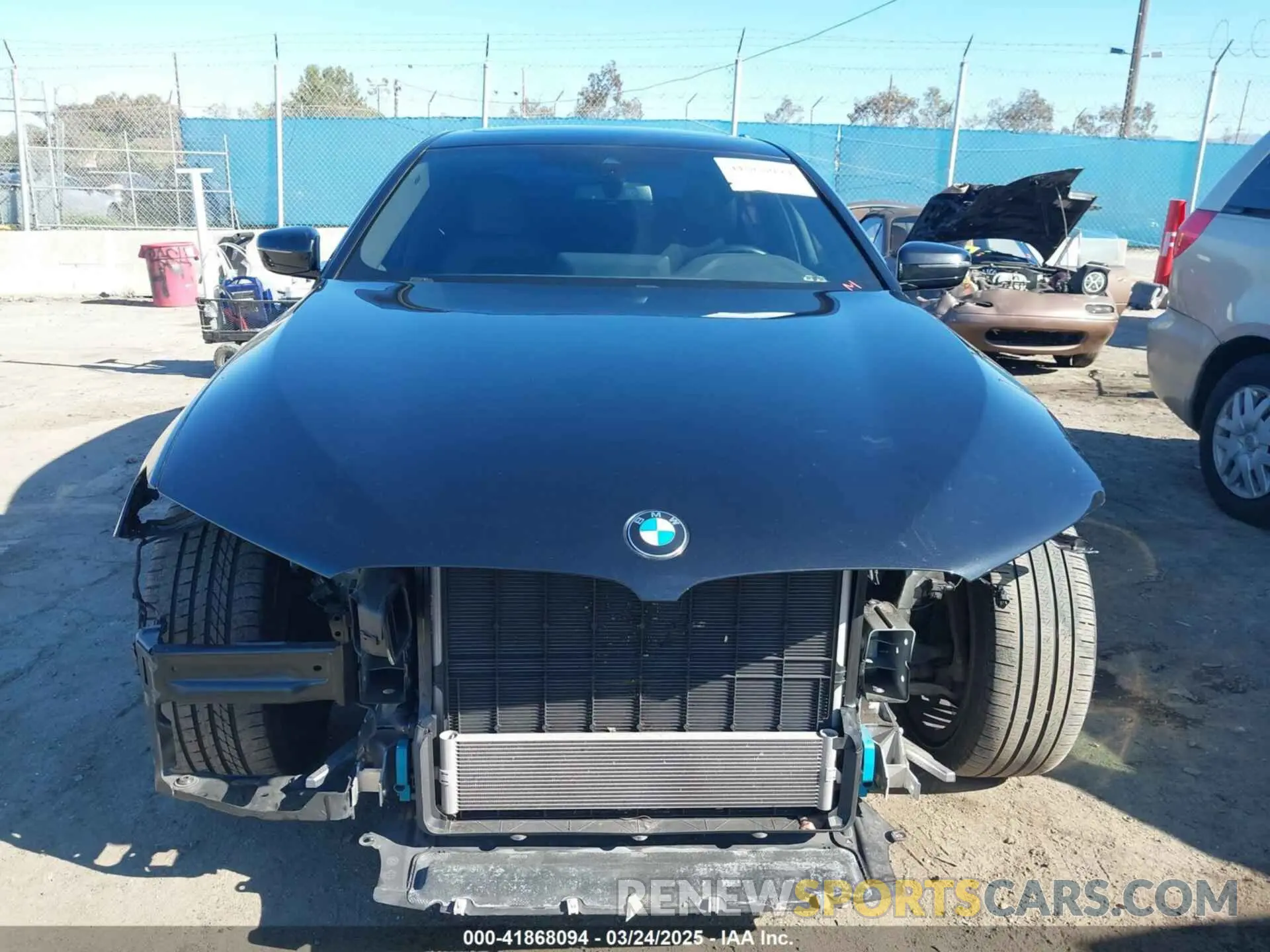 13 Photograph of a damaged car WBA53BH00NWX85098 BMW 530 2022