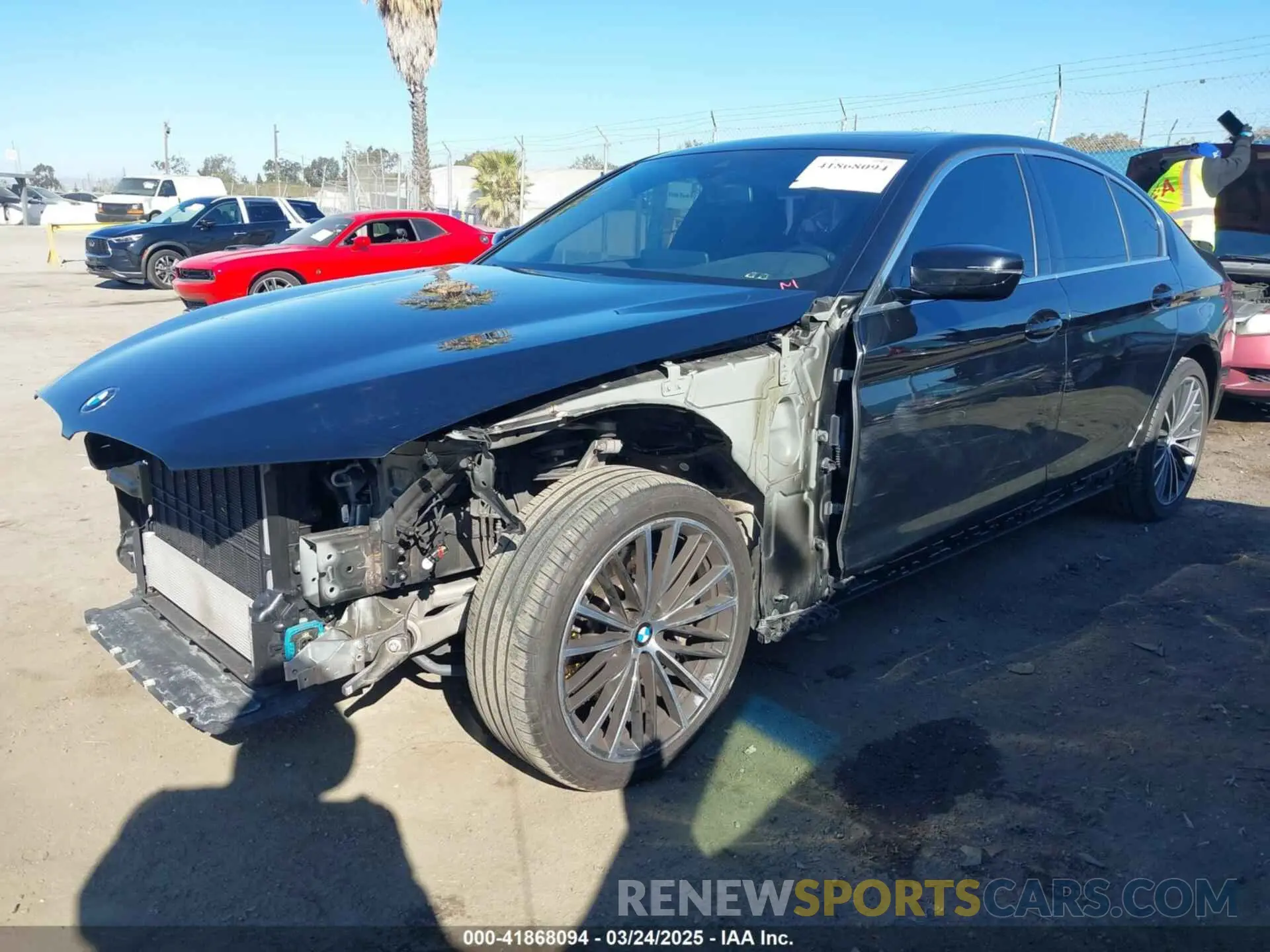 2 Photograph of a damaged car WBA53BH00NWX85098 BMW 530 2022
