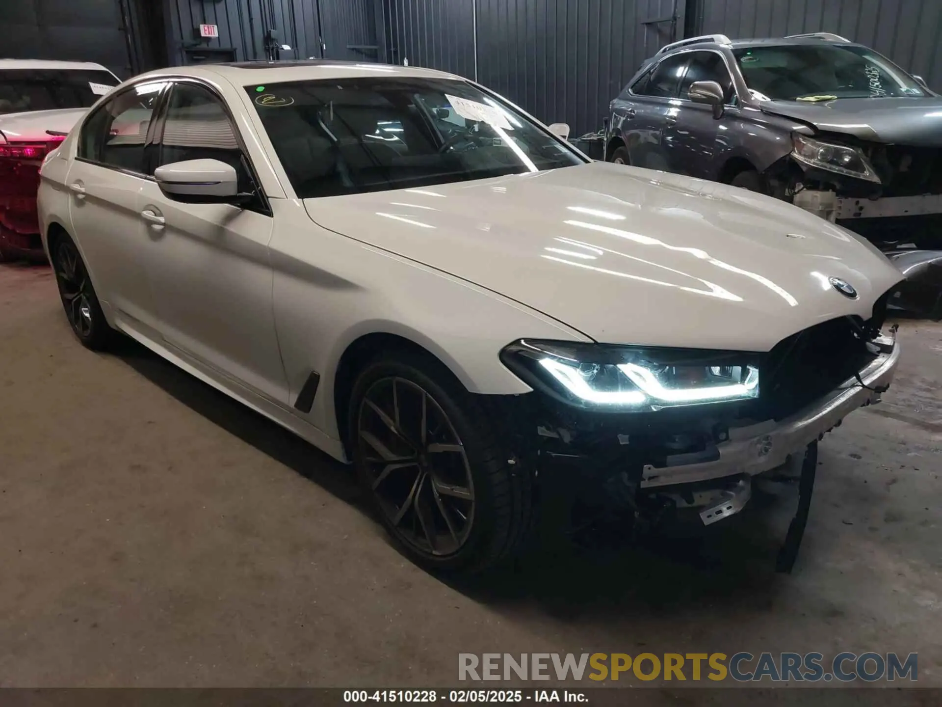 1 Photograph of a damaged car WBA13BJ07PWY05259 BMW 530 2023