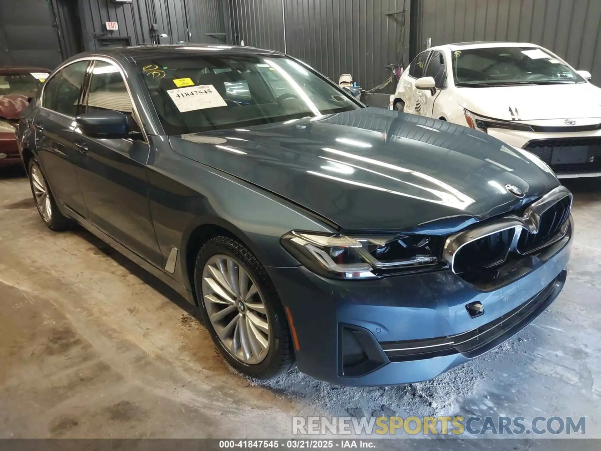 1 Photograph of a damaged car WBA13BJ09PWY22919 BMW 530 2023