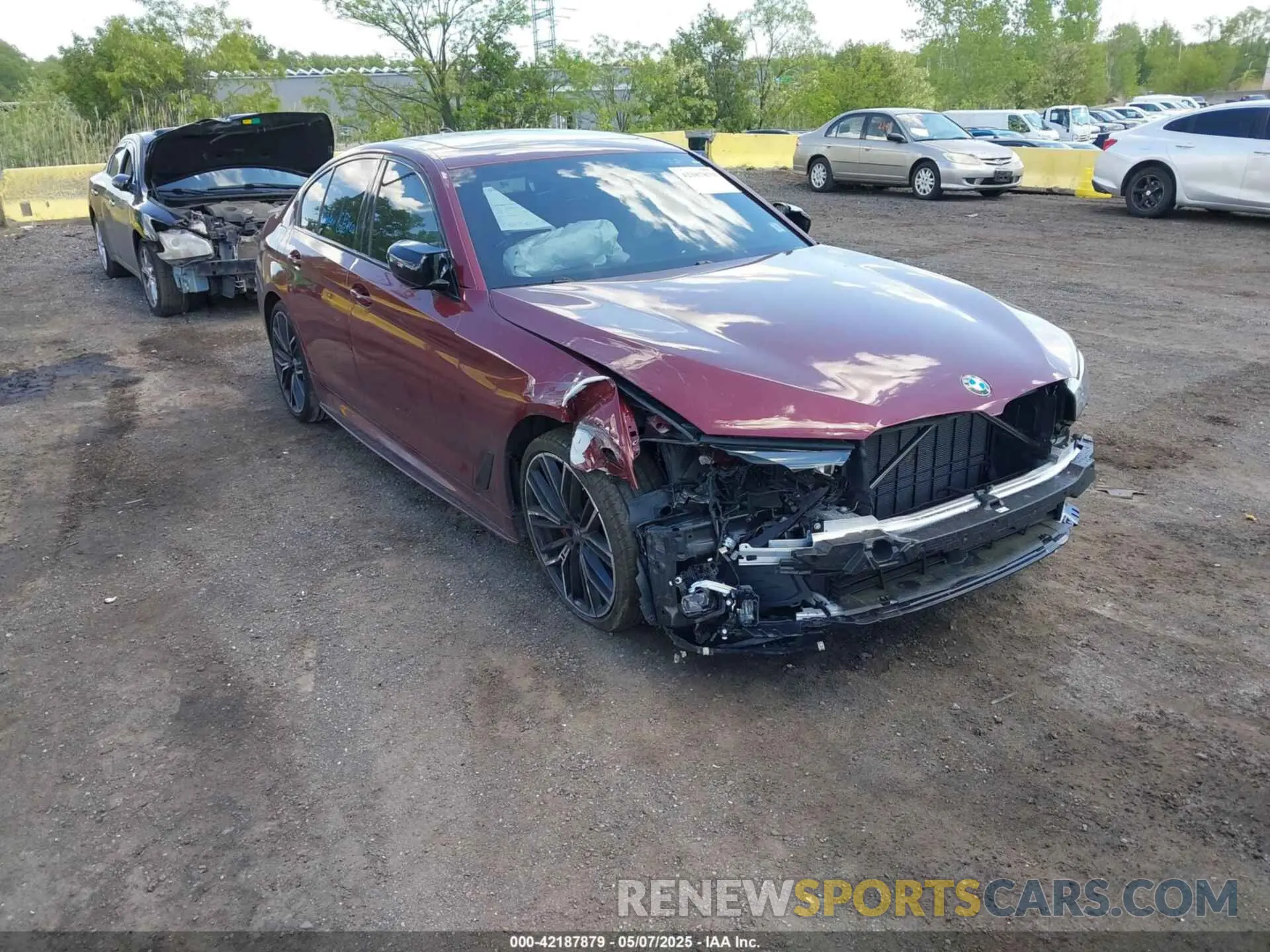 1 Photograph of a damaged car WBA13BJ0XPCL92402 BMW 530 2023