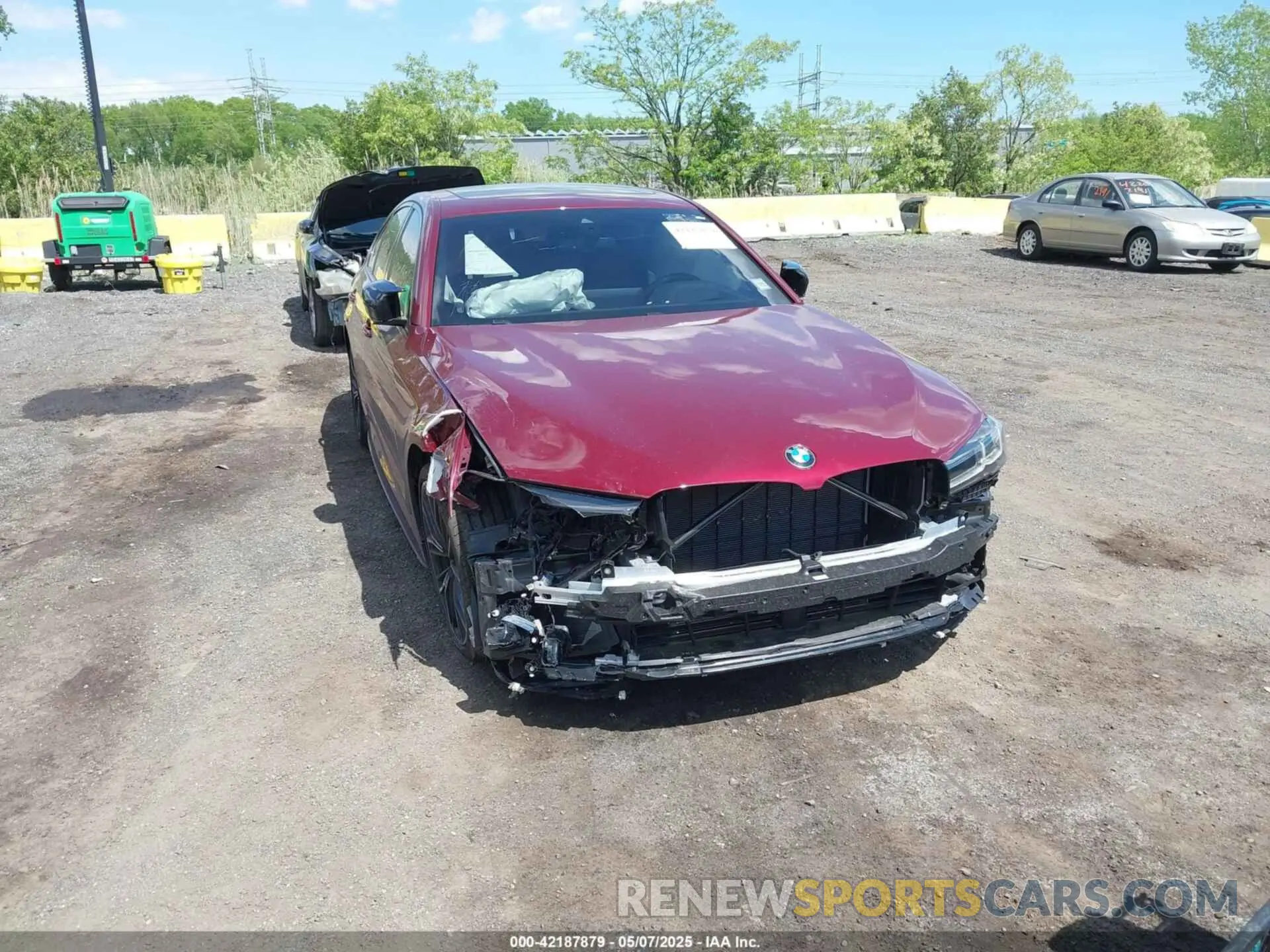 6 Photograph of a damaged car WBA13BJ0XPCL92402 BMW 530 2023