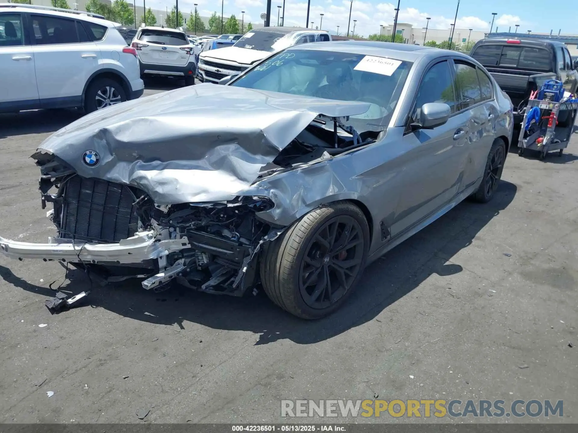 2 Photograph of a damaged car WBA53BH03PWY06061 BMW 530 2023