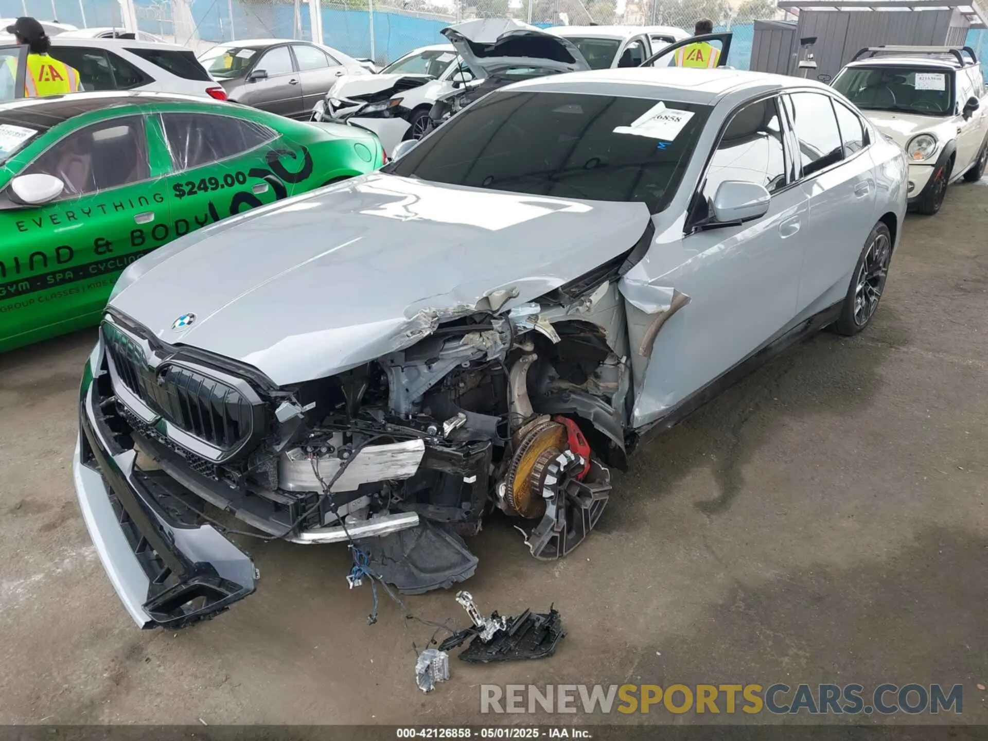 2 Photograph of a damaged car WBA43FJ04RCP88915 BMW 530 2024
