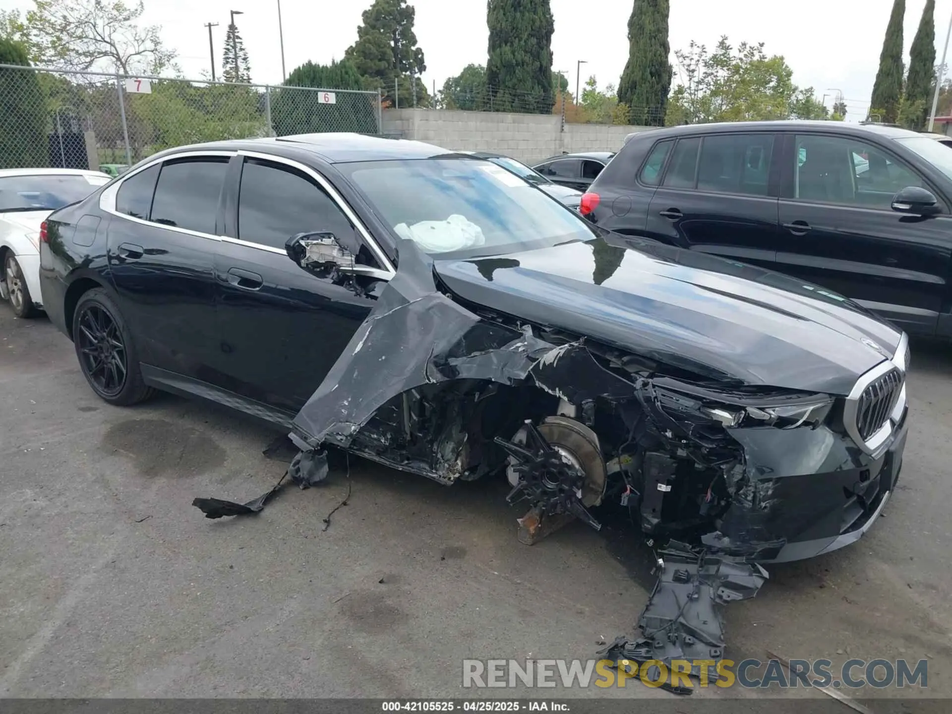 1 Photograph of a damaged car WBA43FJ09RCR92657 BMW 530 2024
