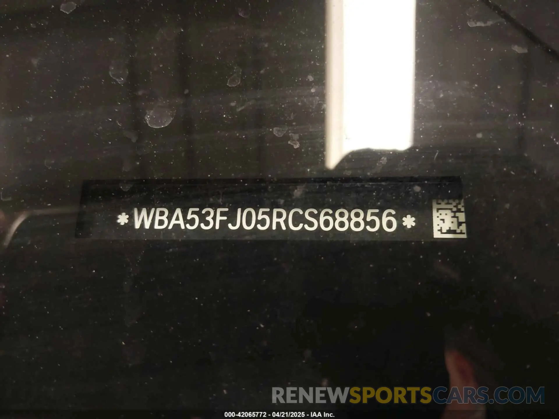 13 Photograph of a damaged car WBA53FJ05RCS68856 BMW 530 2024