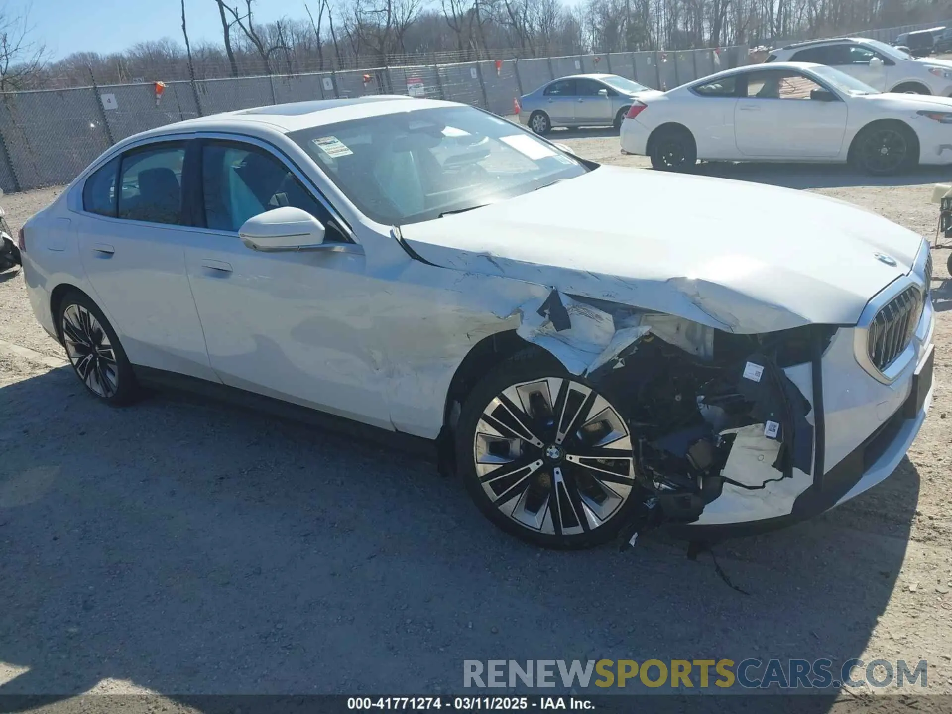 1 Photograph of a damaged car WBA53FJ08SCT33415 BMW 530 2025