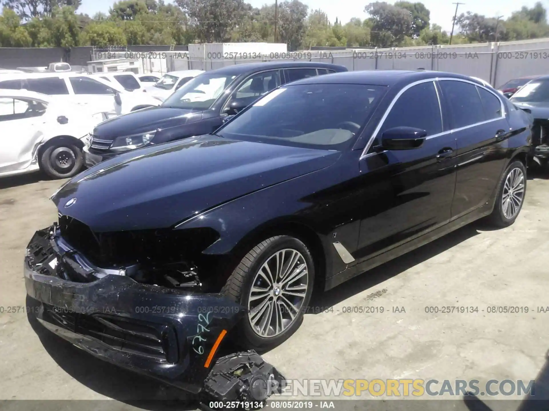 2 Photograph of a damaged car WBAJA9C50KB399414 BMW 530E 2019