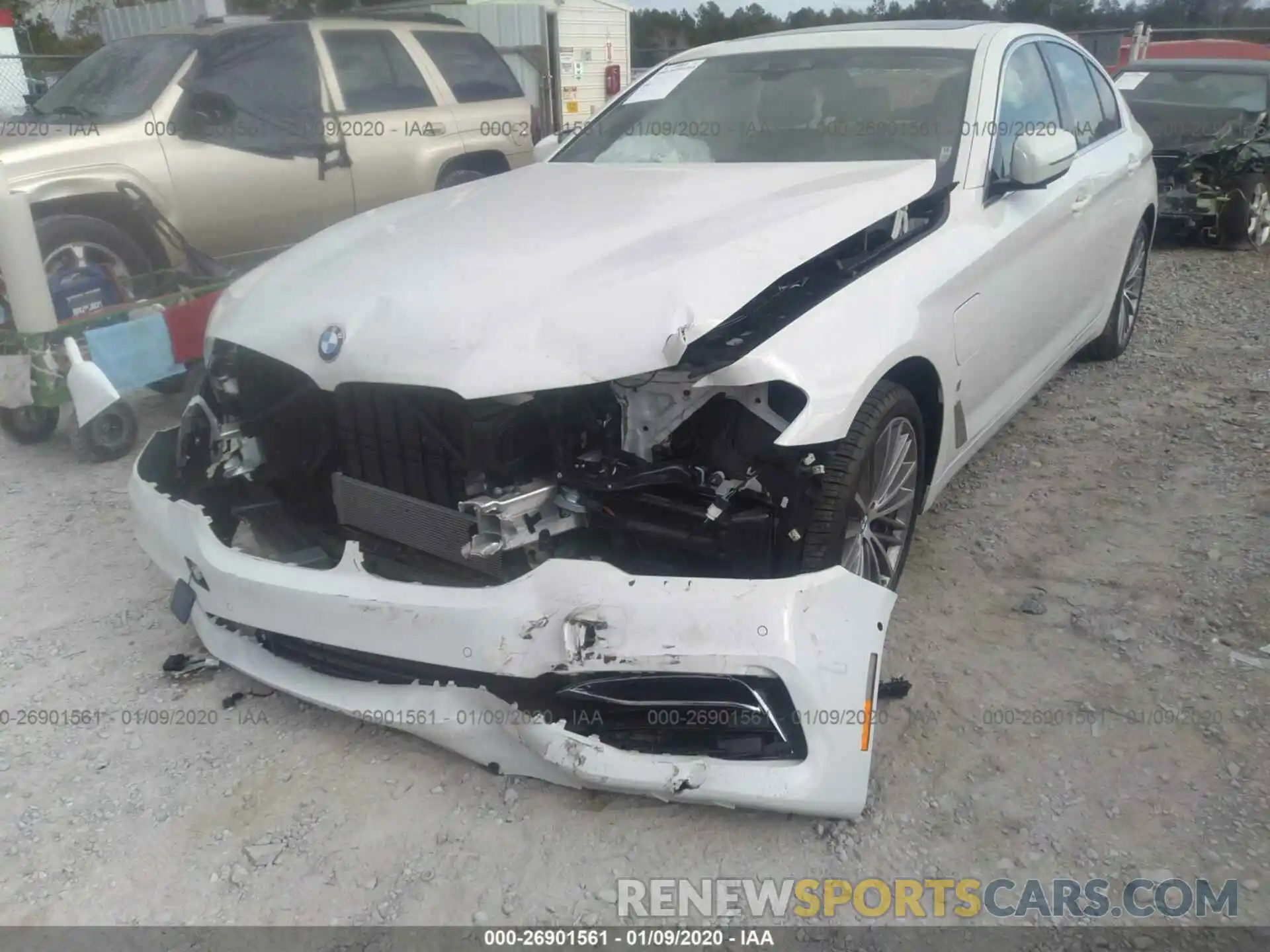 6 Photograph of a damaged car WBAJA9C51KB389426 BMW 530E 2019