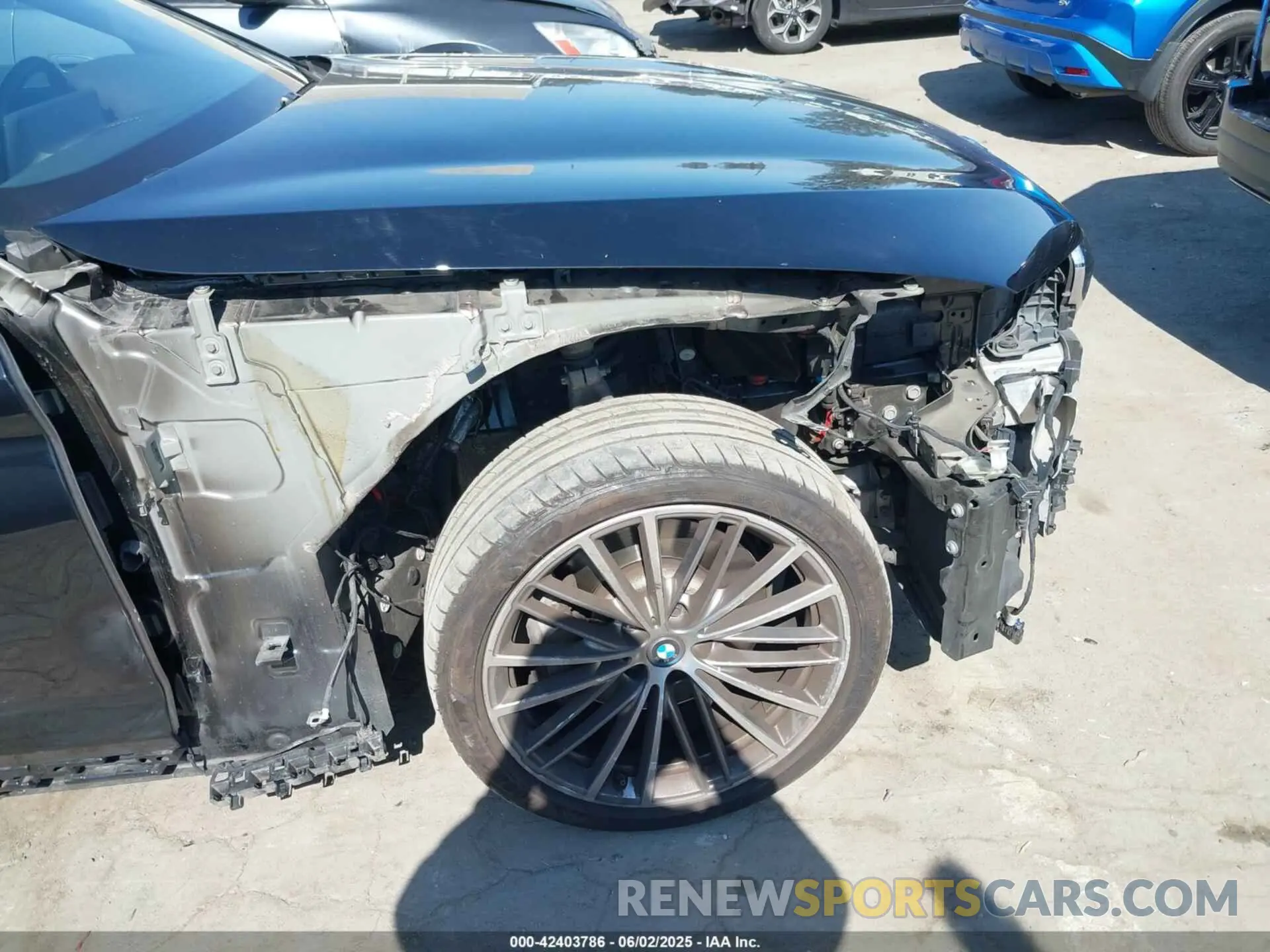 6 Photograph of a damaged car WBAJA9C51KB398935 BMW 530E 2019