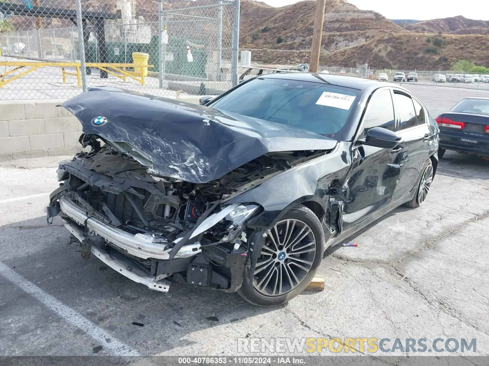 2 Photograph of a damaged car WBAJA9C52KB399804 BMW 530E 2019