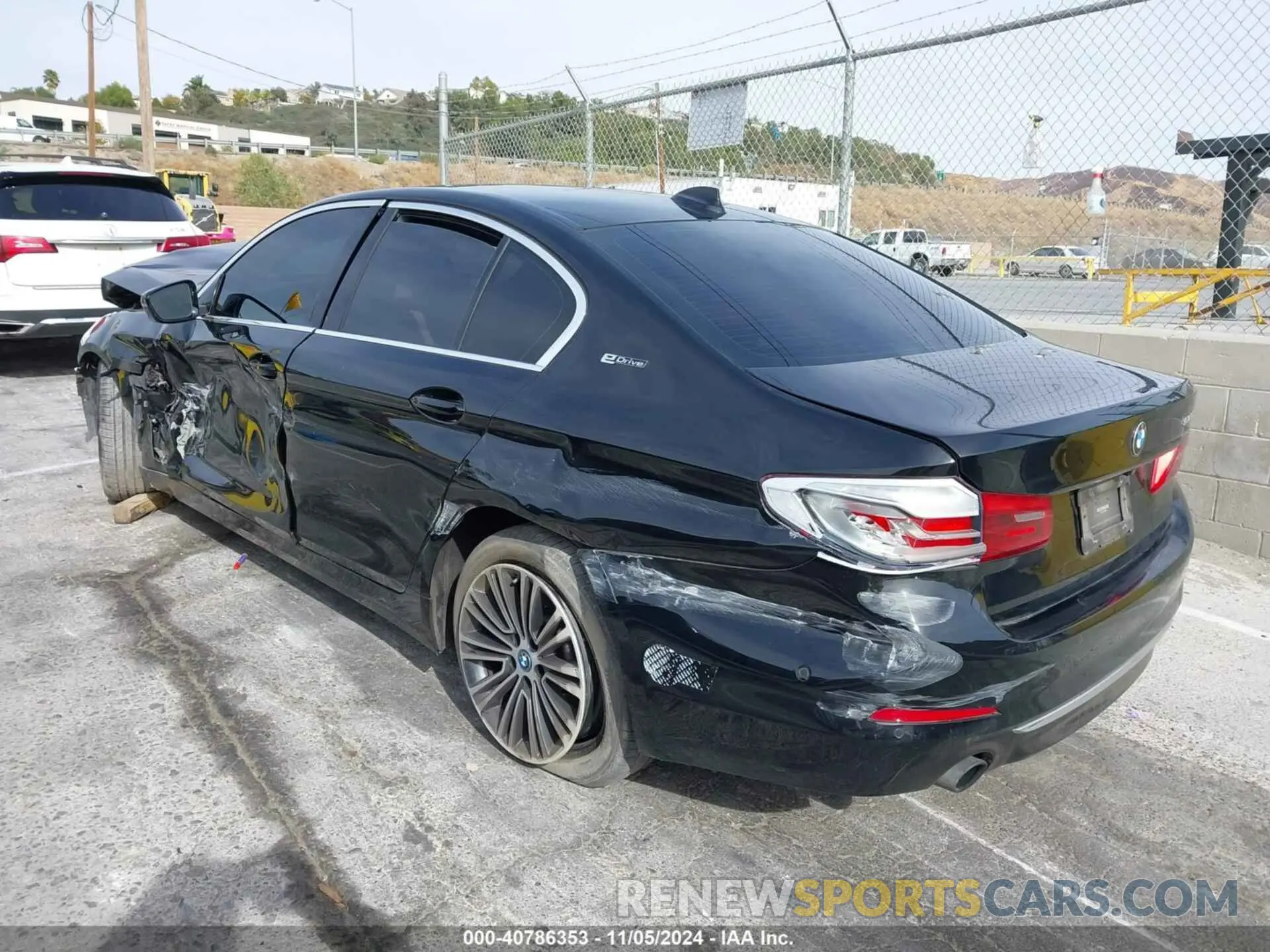 3 Photograph of a damaged car WBAJA9C52KB399804 BMW 530E 2019