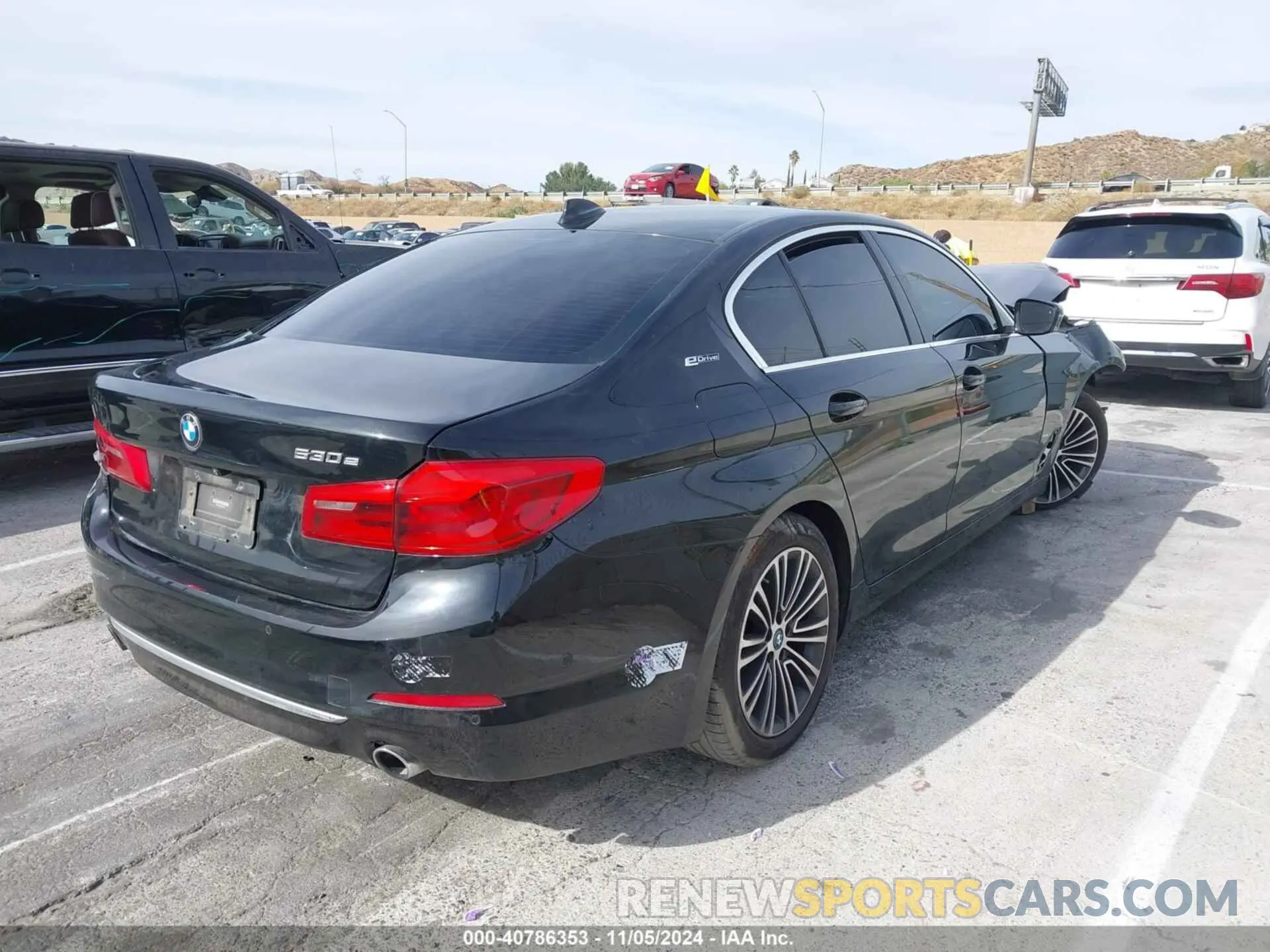 4 Photograph of a damaged car WBAJA9C52KB399804 BMW 530E 2019